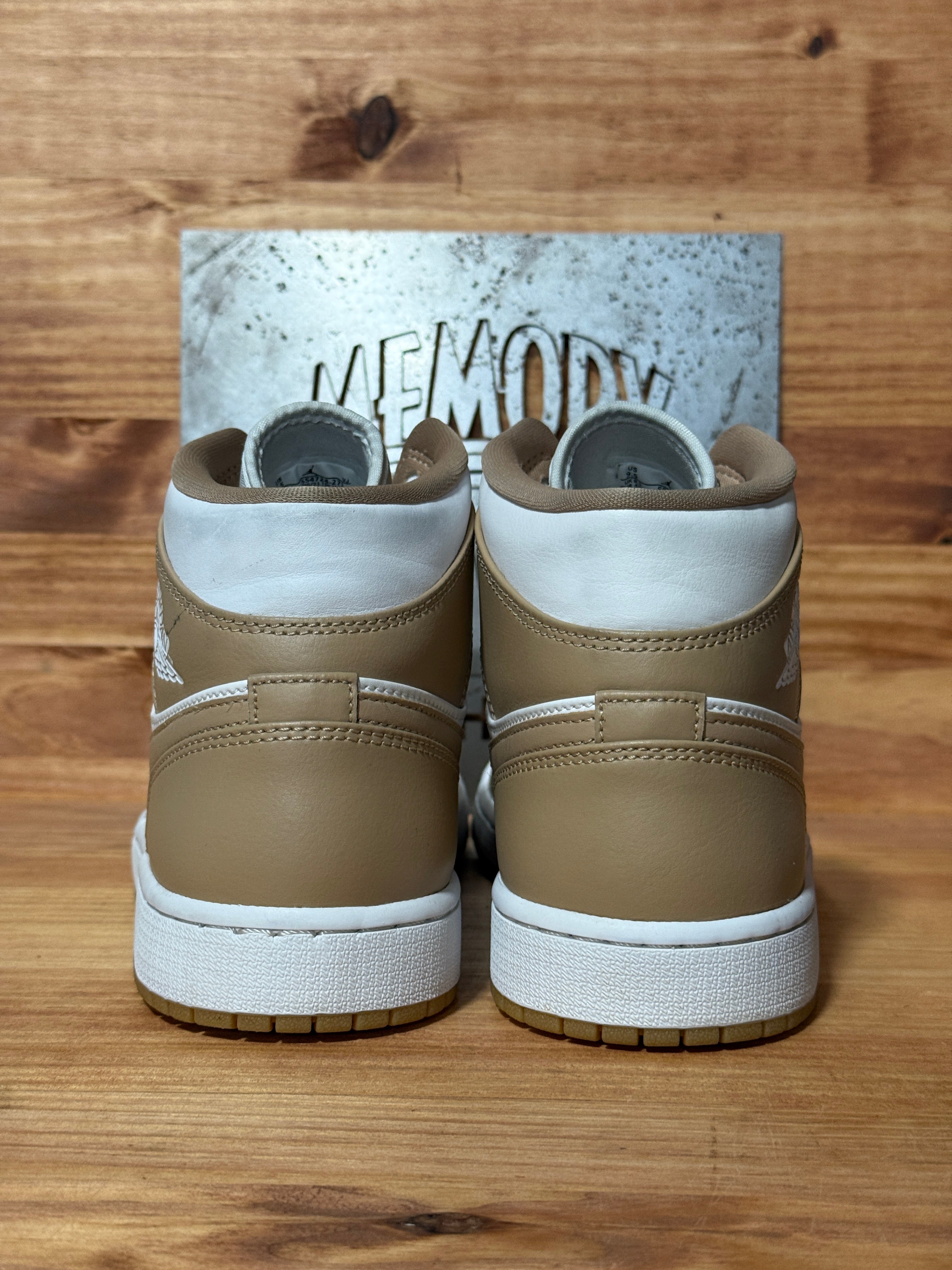 Jordan 1 Mid Tan Gum