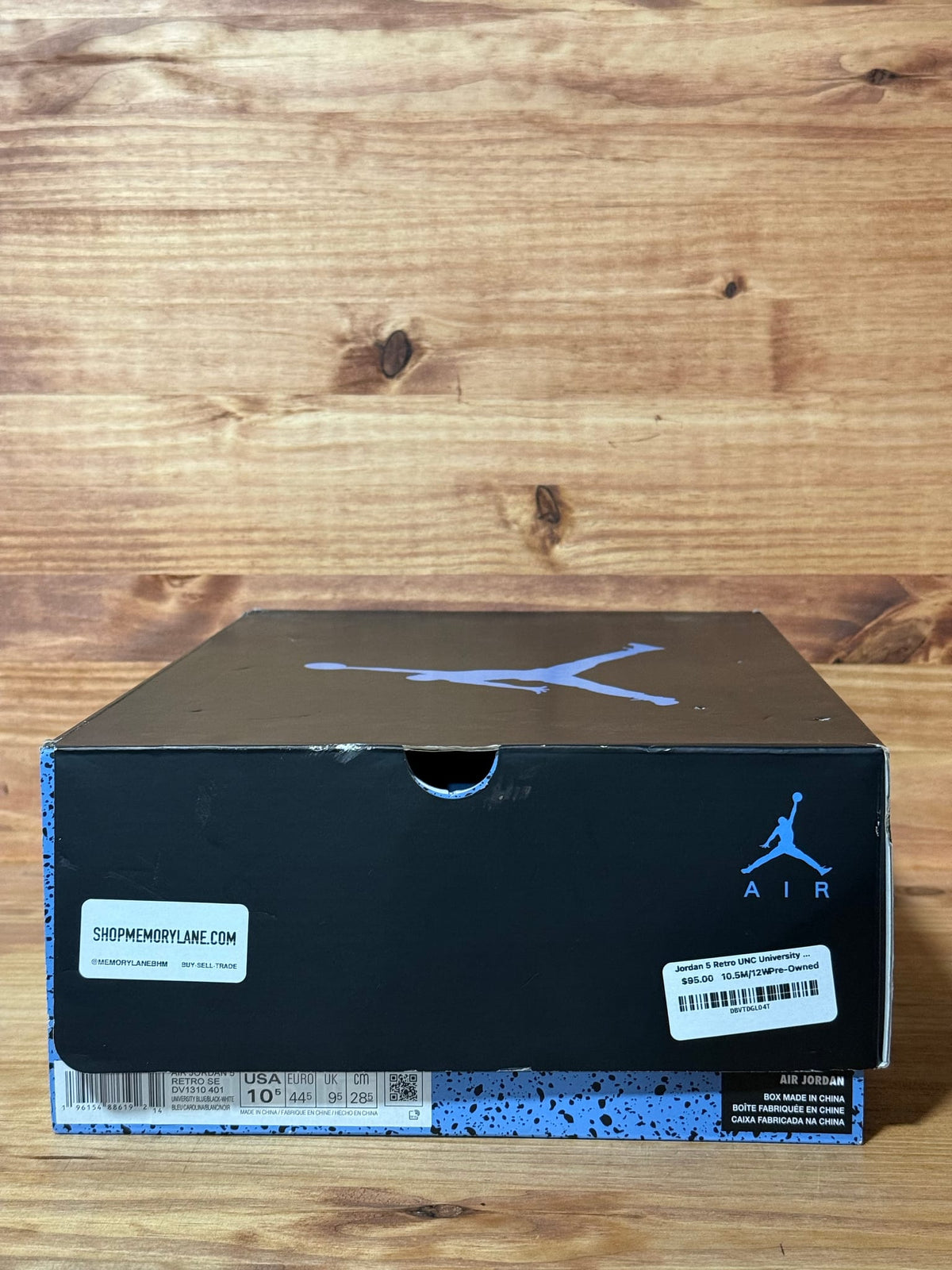 Jordan 5 Retro UNC University Blue - Size 10.5