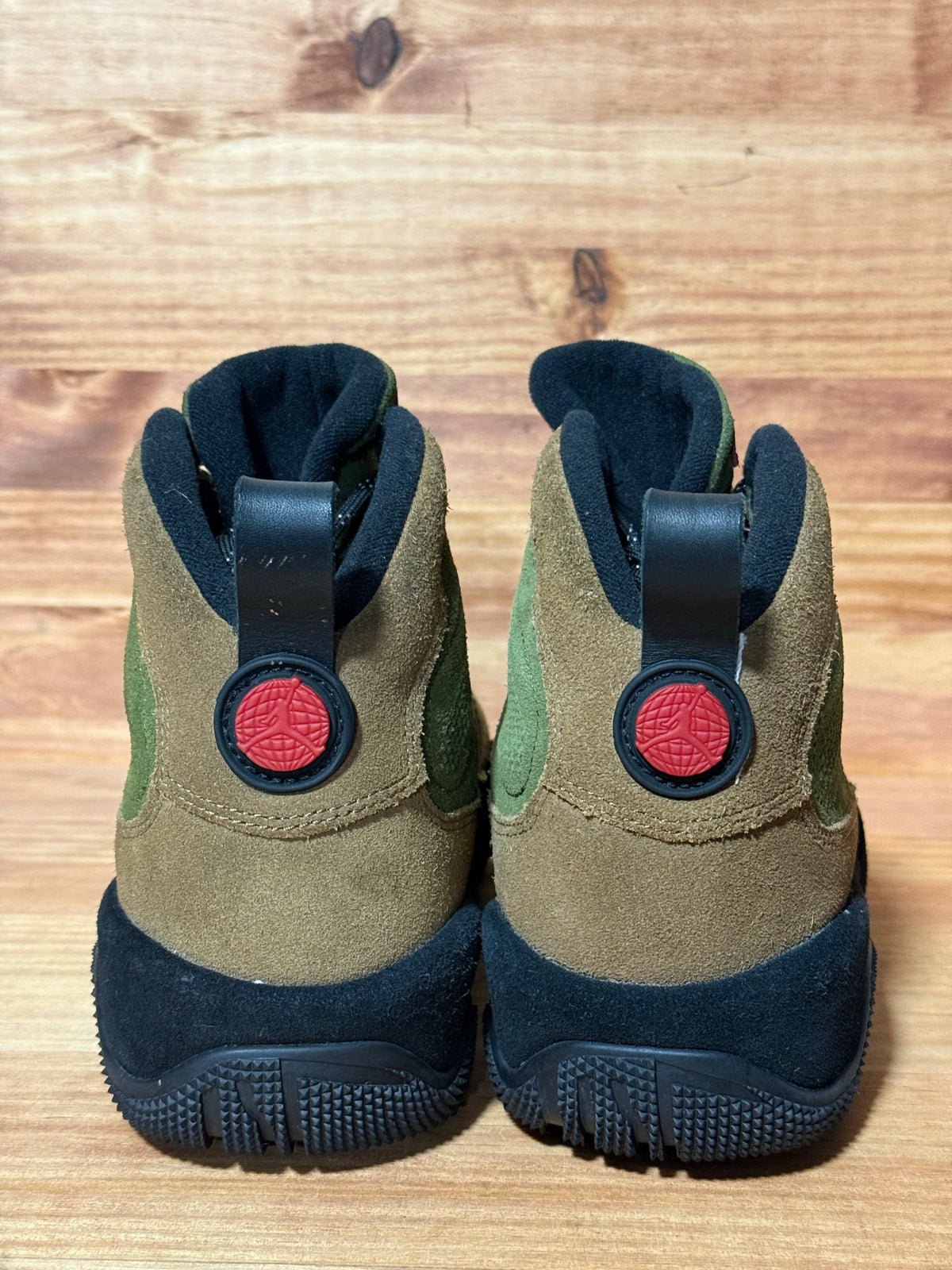 Jordan 9 Retro Boot NRG Military Brown Legion Green