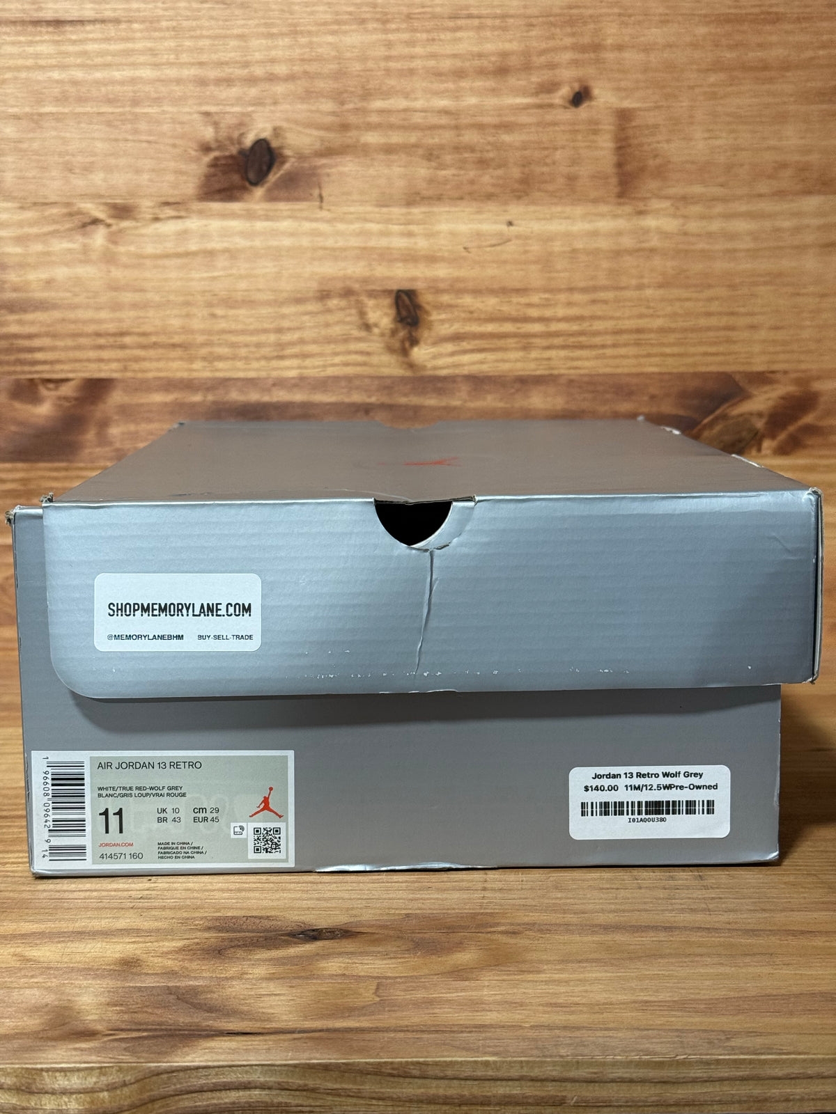Jordan 13 Retro Wolf Grey