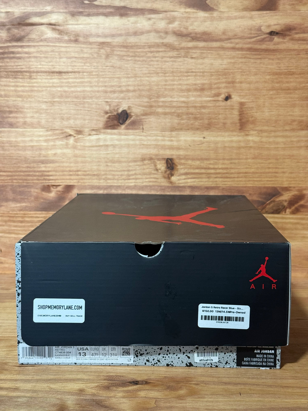Jordan 5 Retro Racer Blue - Size 13