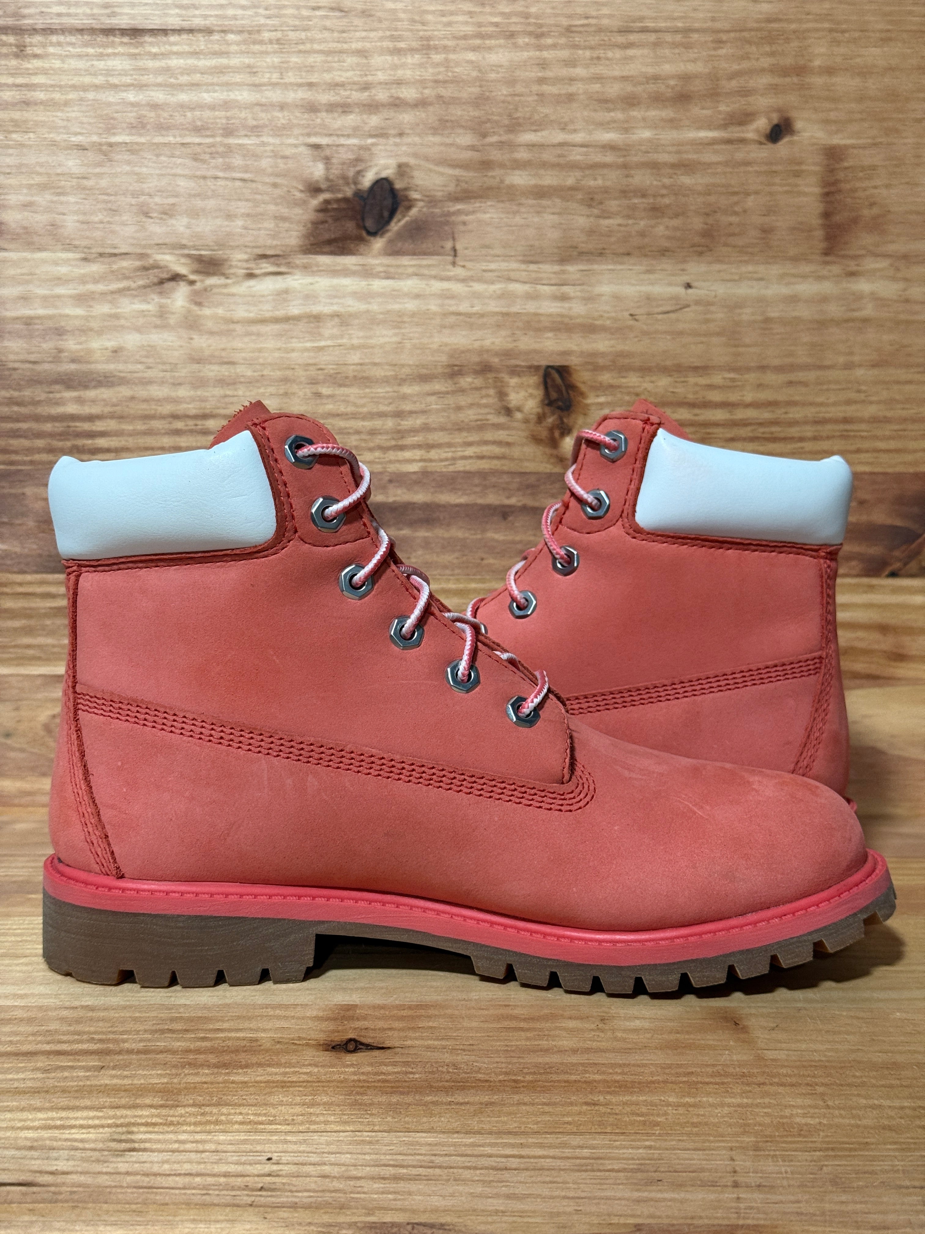 imberland 6 Inch Premium Boot Junior '50th Anniversary - Medium Pink'