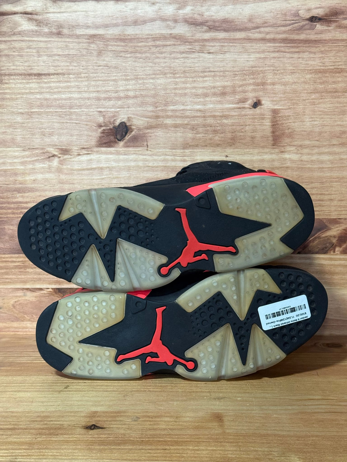 Jordan 6 Retro Infrared Black (2014) - Size 11.5