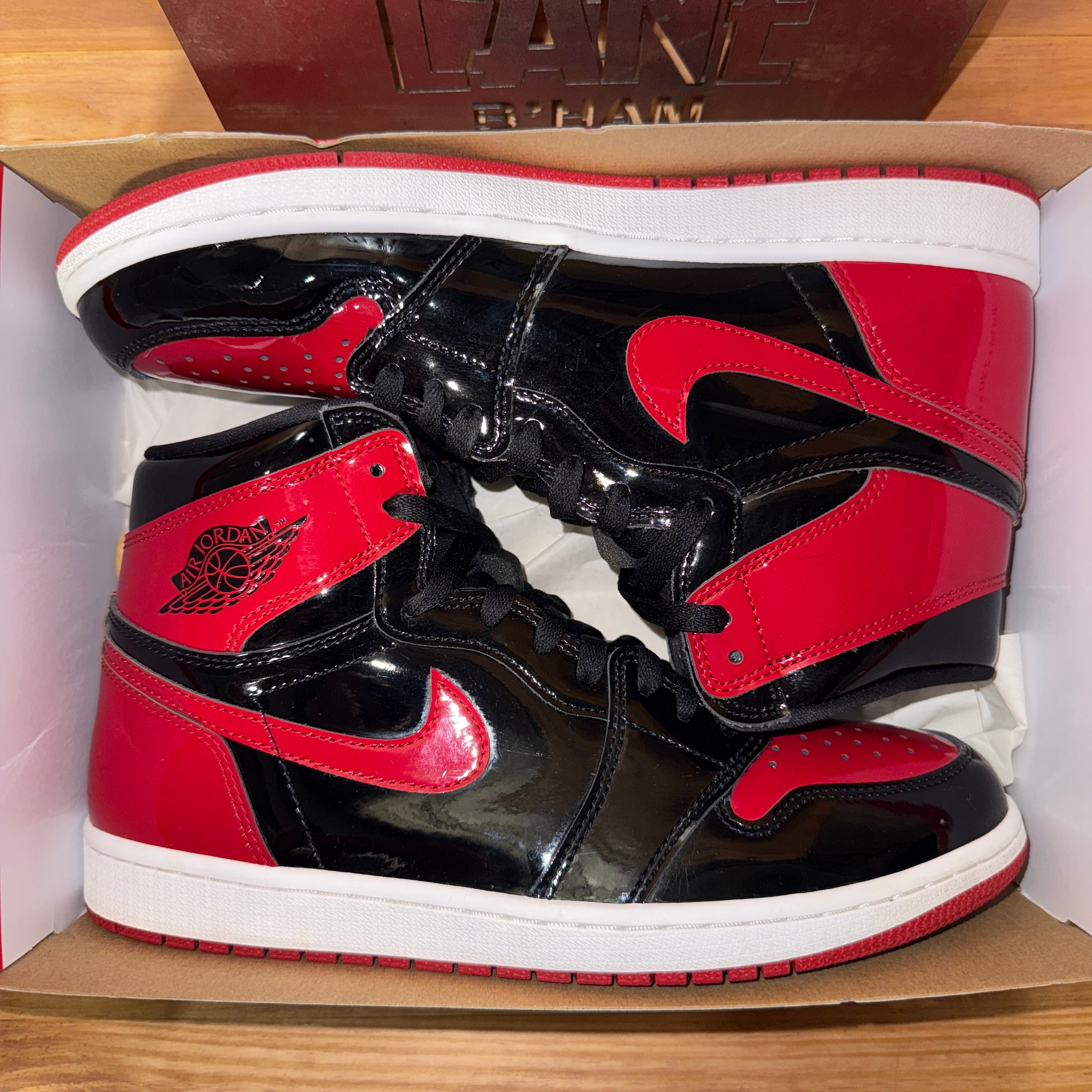 Jordan 1 Retro High OG Patent Bred