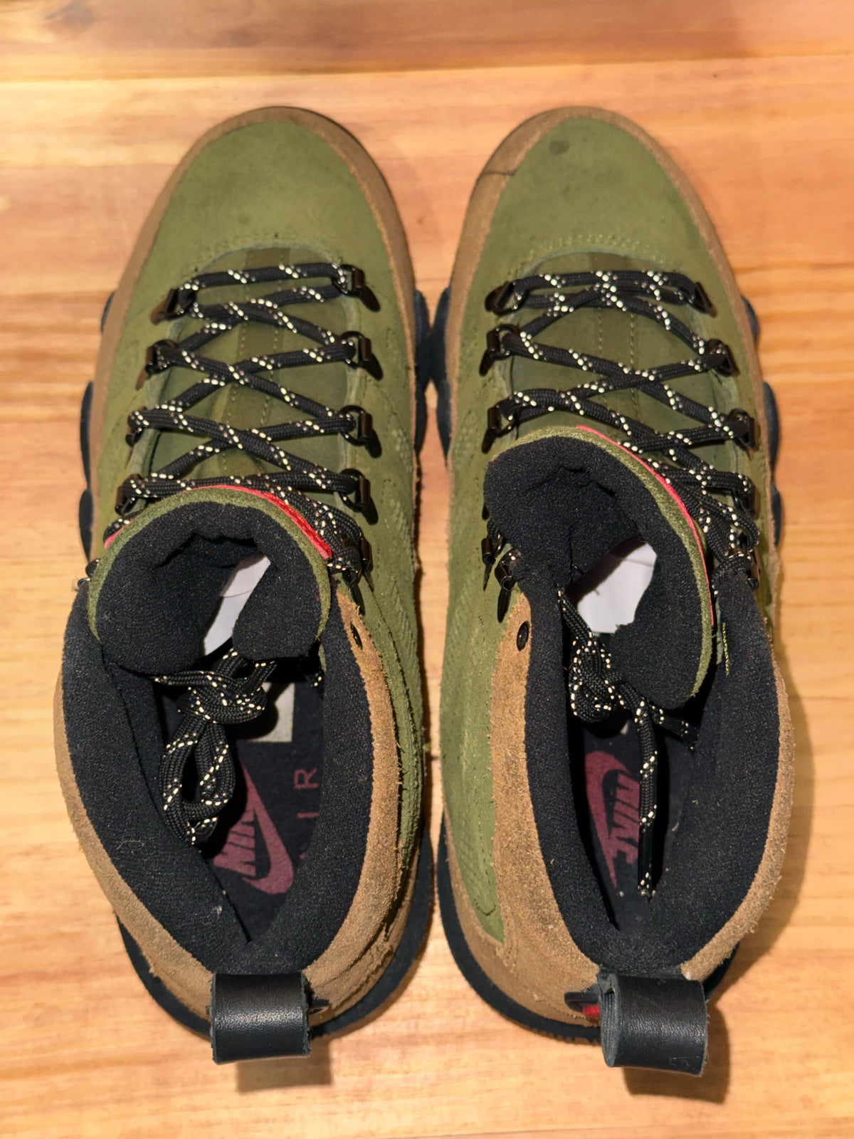 Jordan 9 Retro Boot NRG Military Brown Legion Green