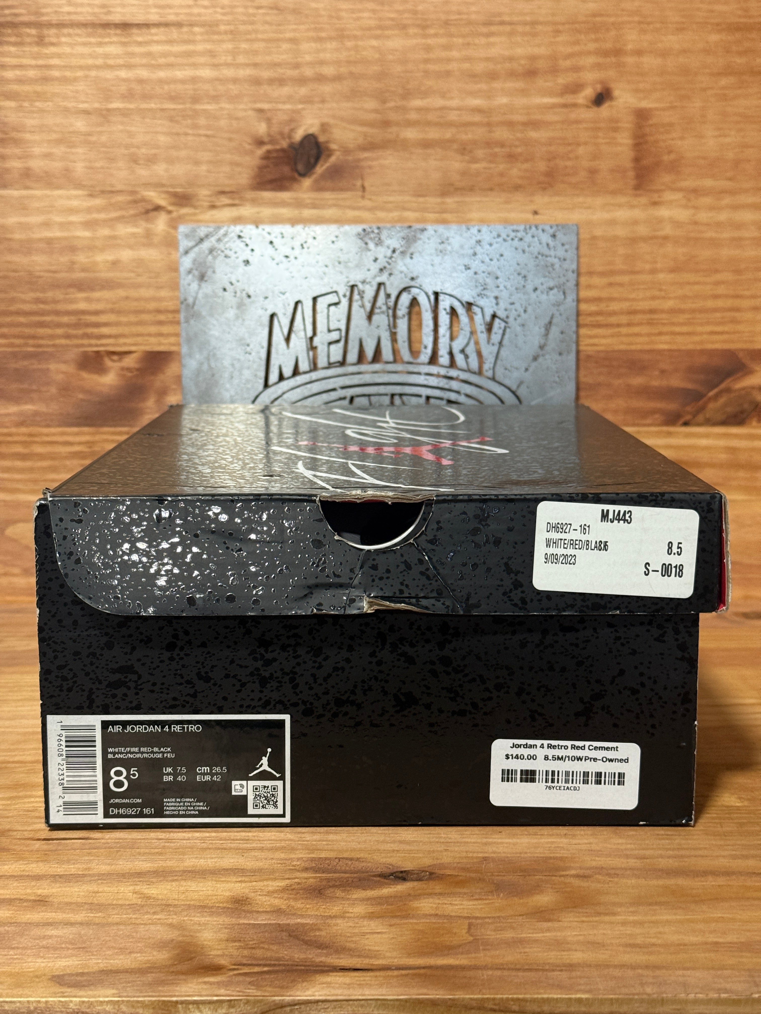 Jordan 4 Retro Red Cement