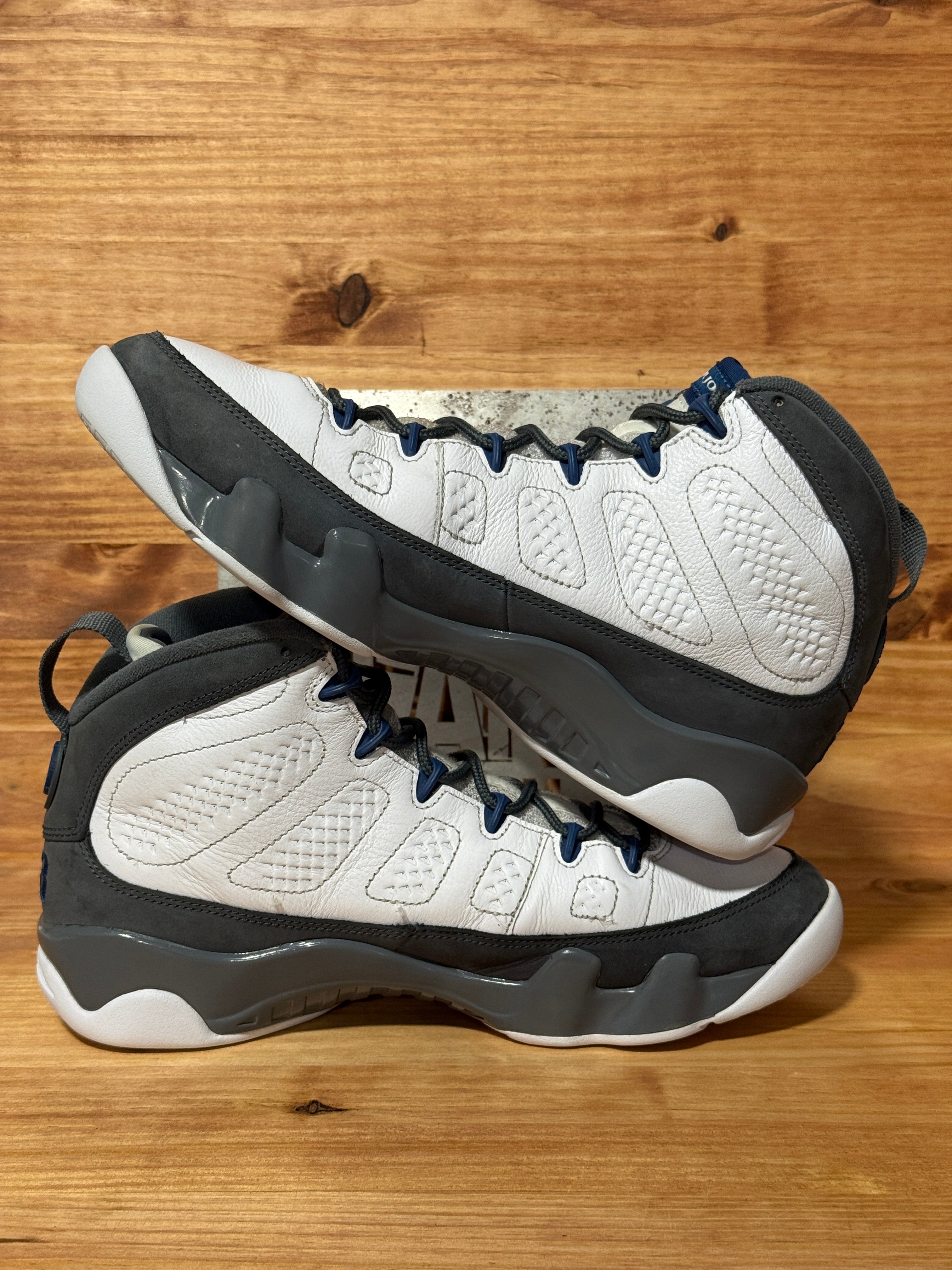 Jordan 9 Retro Flint Grey French Blue (2026)