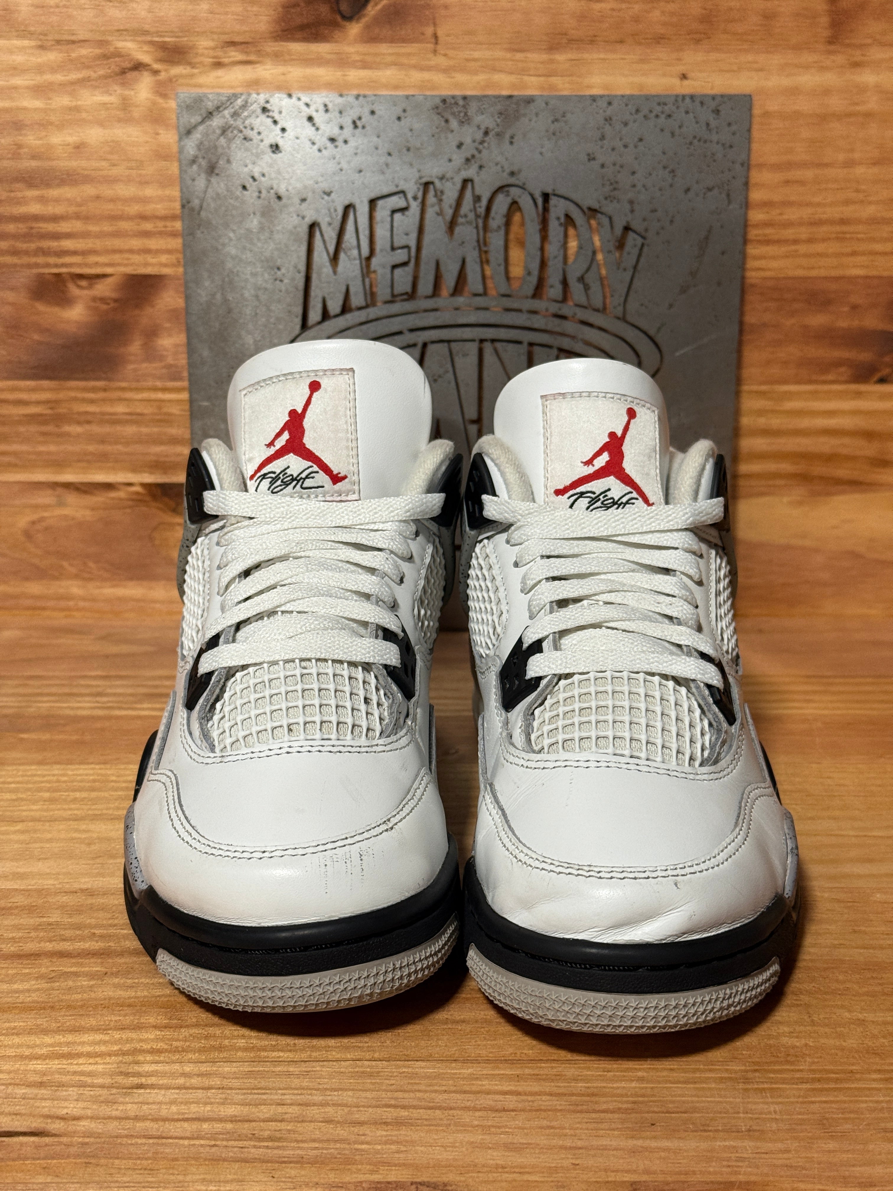 Jordan 4 Retro White Cement (2025) (GS)
