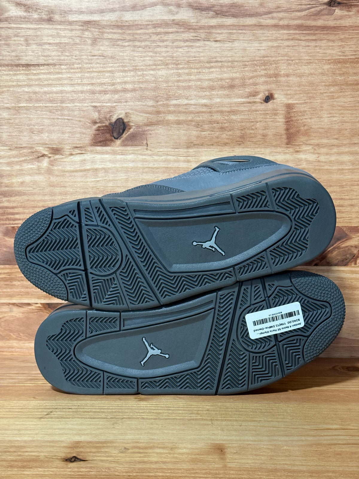 Jordan 4 Retro SE Paris Olympics Wet Cement (Missing Box Label)
