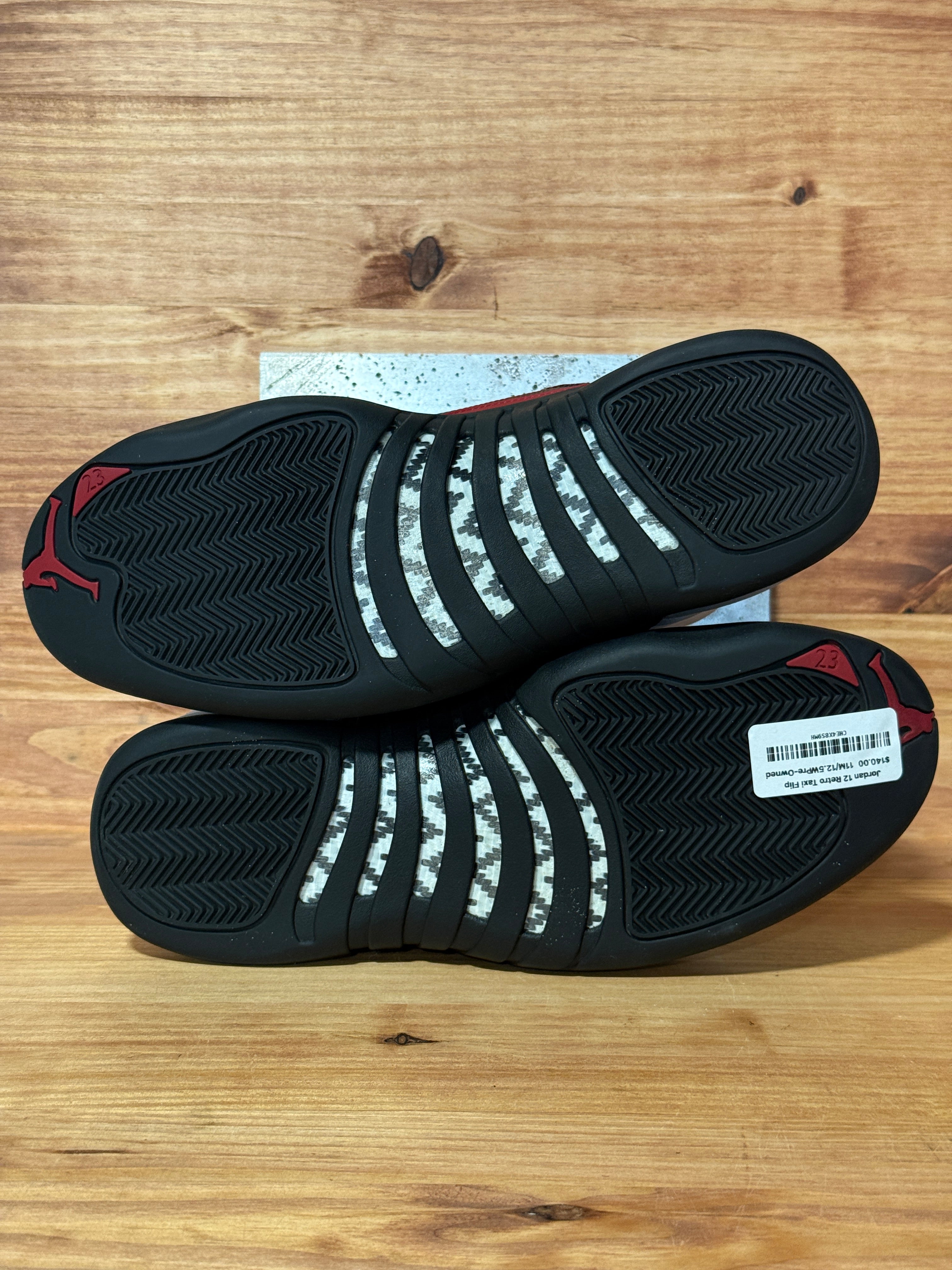 Jordan 12 Retro Taxi Flip
