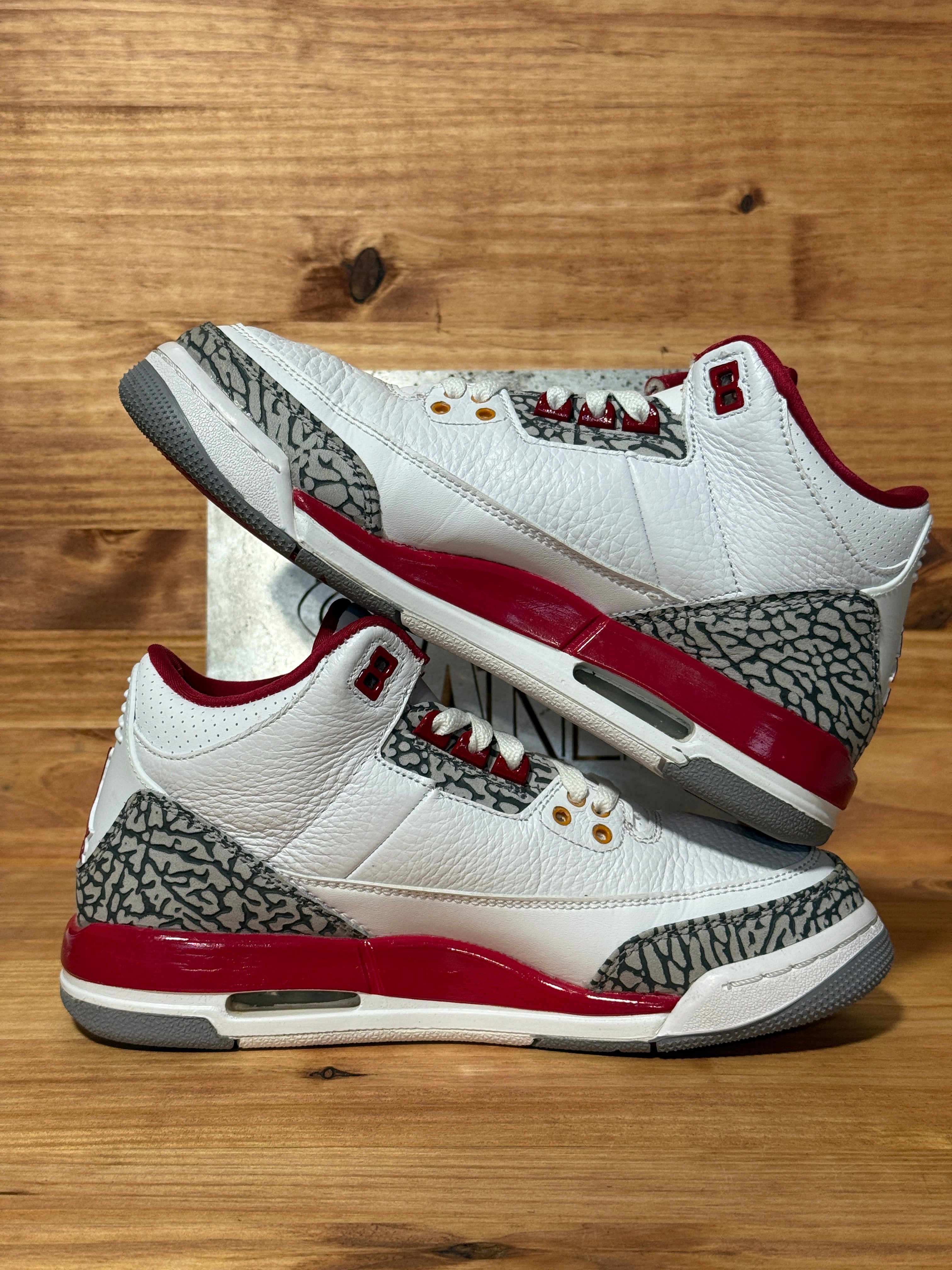Jordan 3 Retro Cardinal (GS)