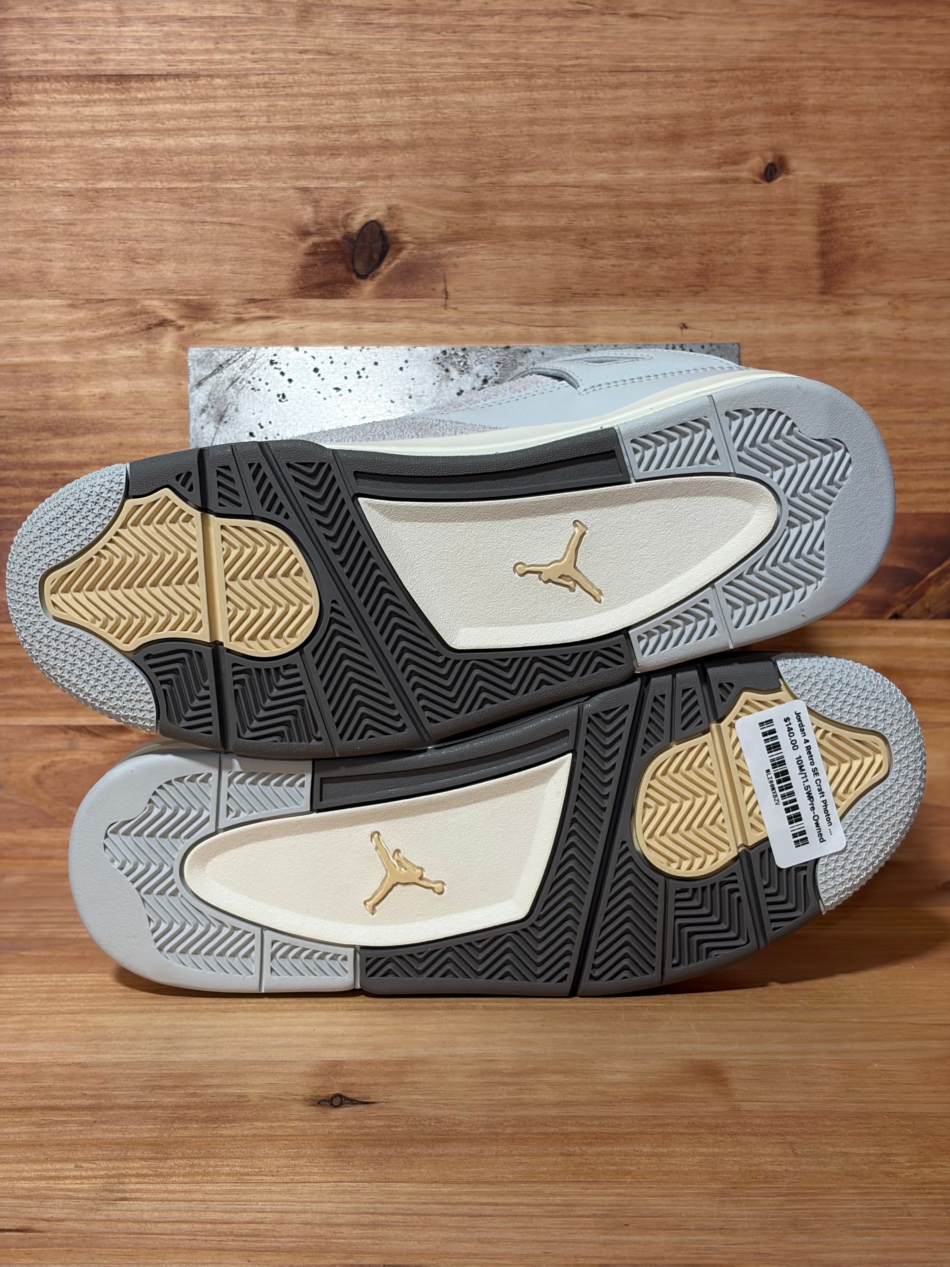 Jordan 4 Retro SE Craft Photon Dust