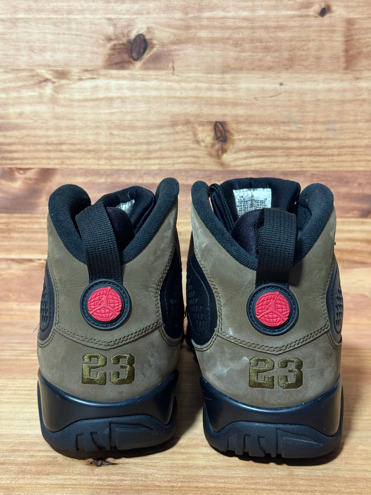Jordan 9 Retro Olive (2024)