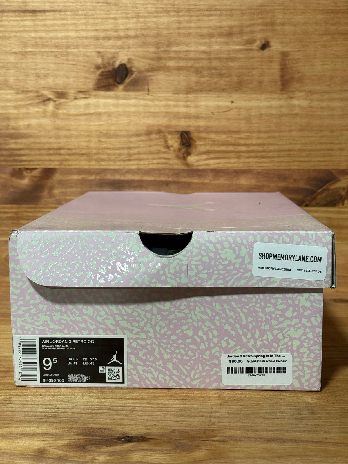 Jordan 3 Retro Spring Is In The Air