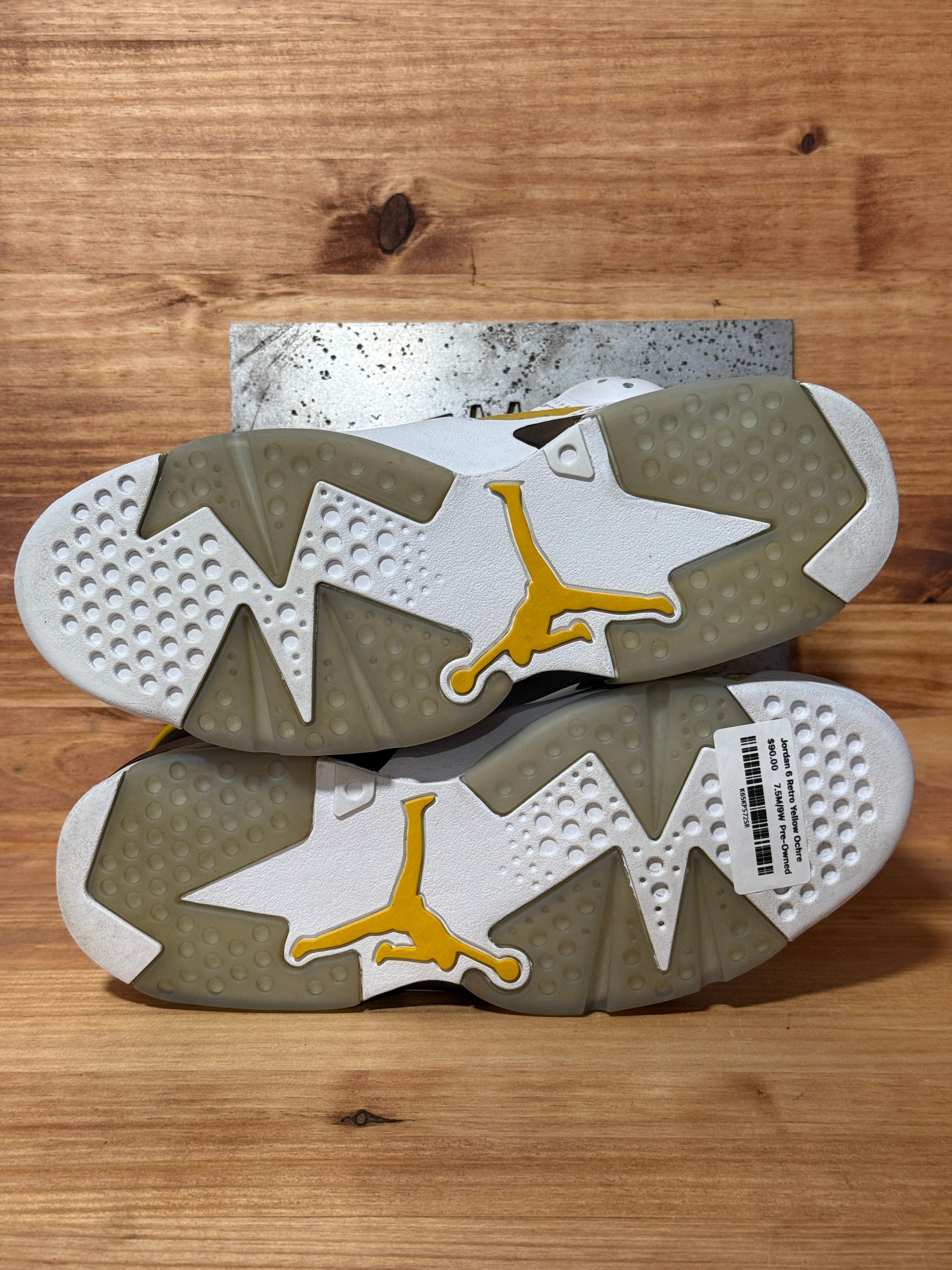 Jordan 6 Retro Yellow Ochre