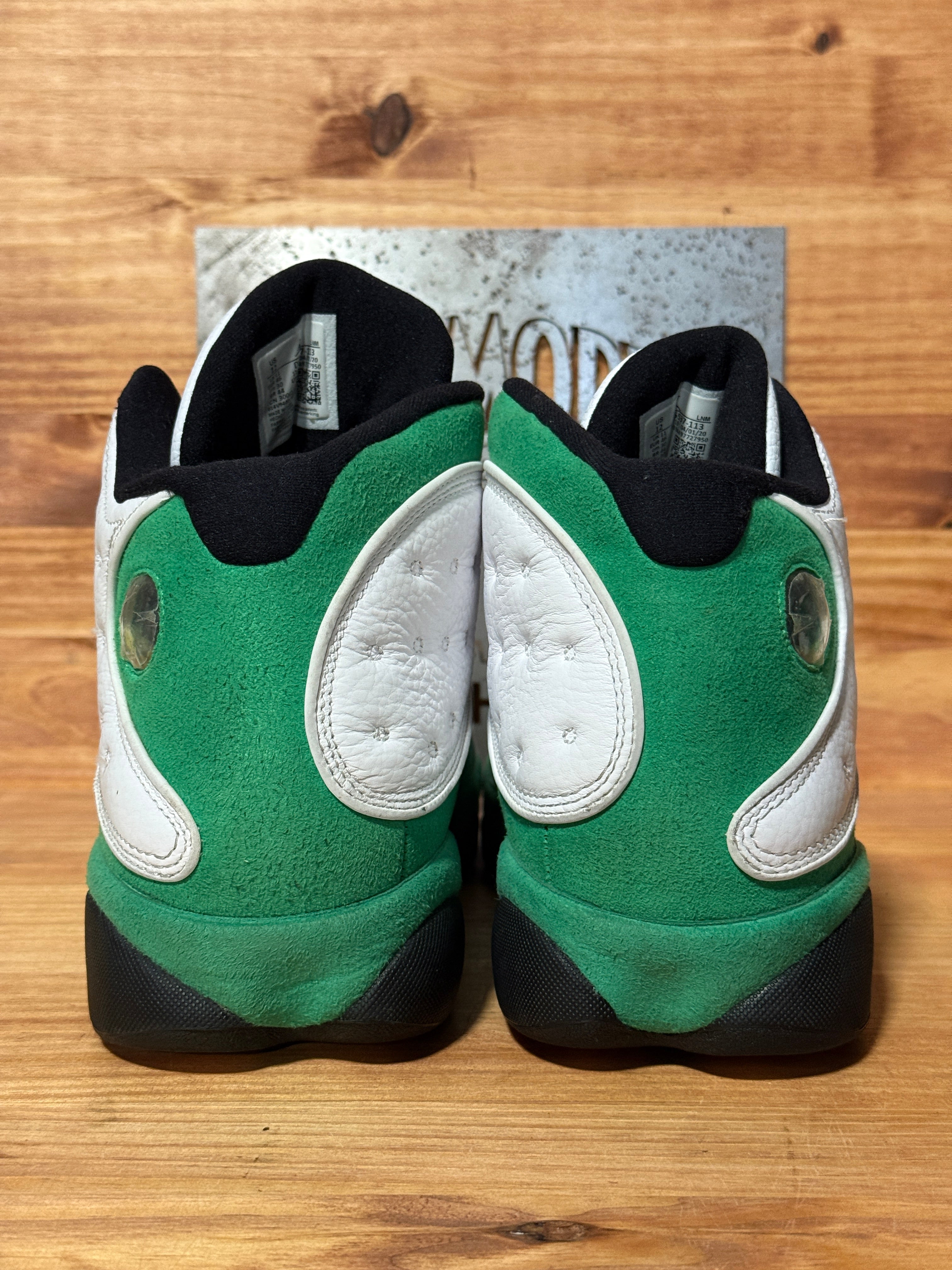 Jordan 13 Retro White Lucky Green