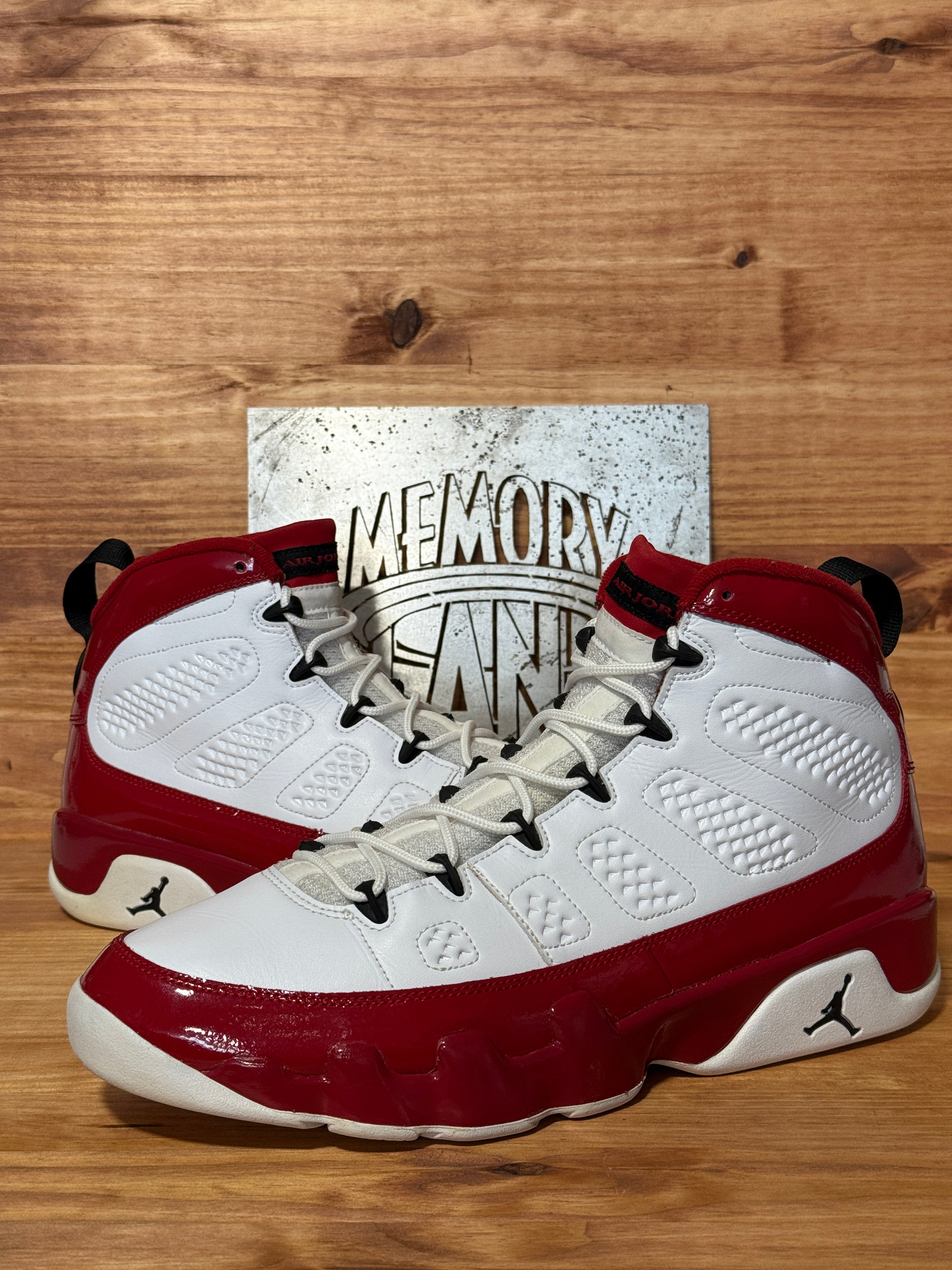 Jordan 9 Retro White Gym Red