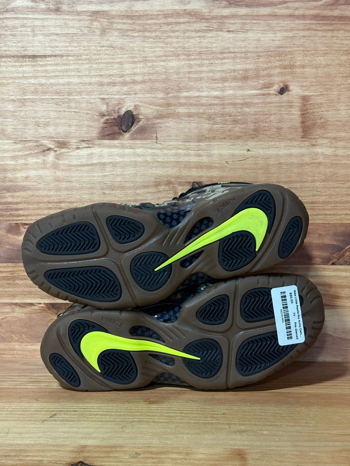 Nike Little Posite Pro Army Camo (2026) (GS) - Size  7Y
