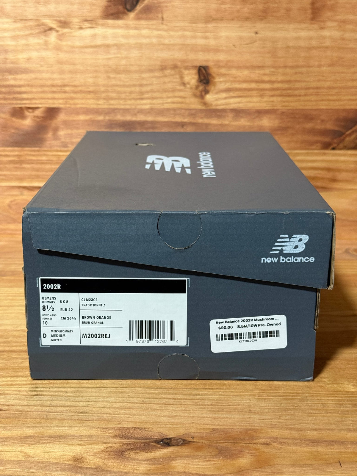 New Balance 2002R Mushroom Hazy Peach - Size 8.5