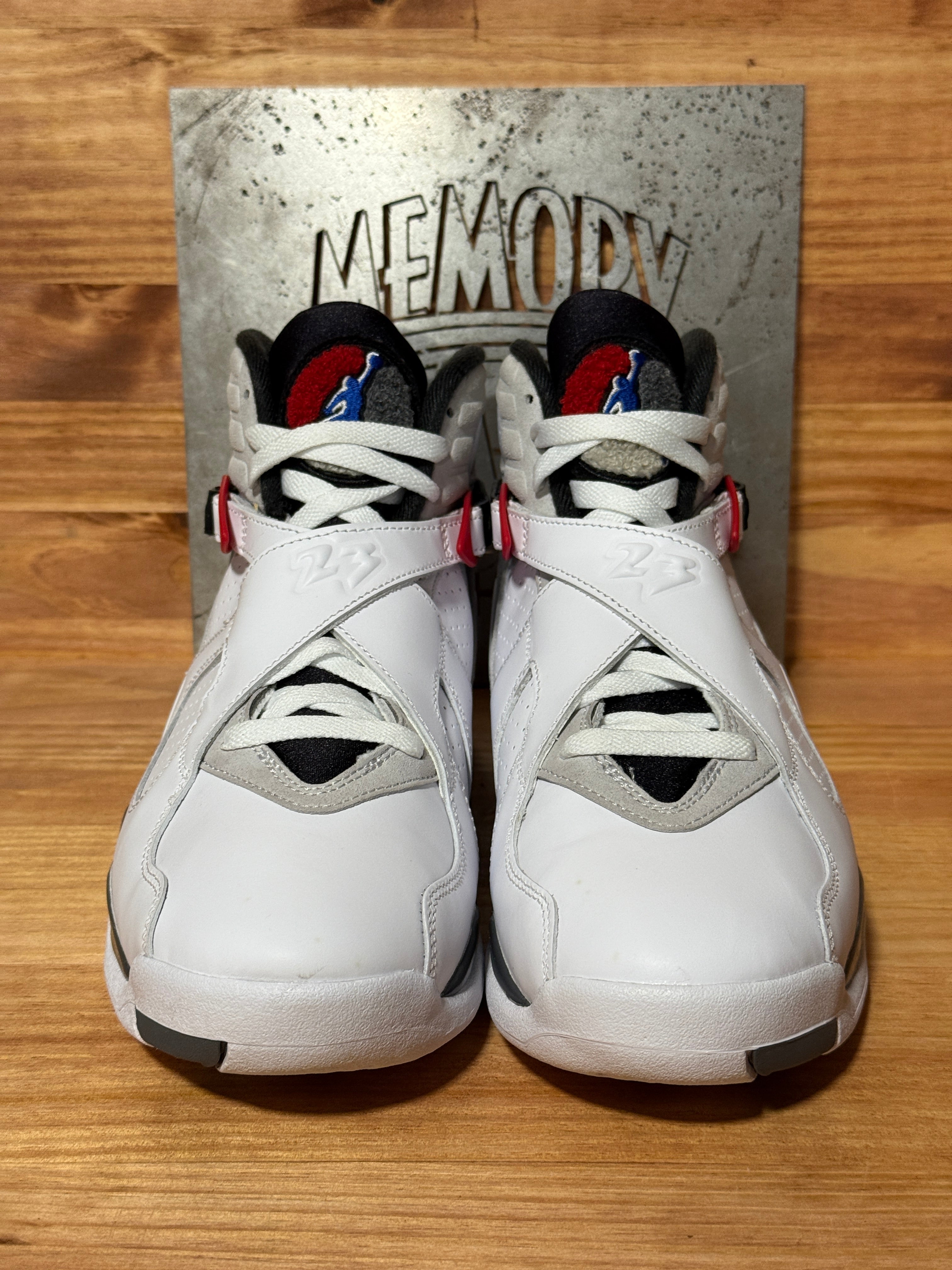 Jordan 8 Retro White True Red (2025)