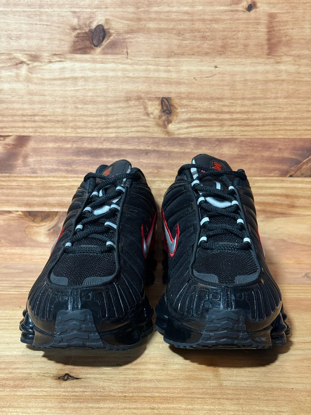 Nike Shox TL Black University Red - Size 11