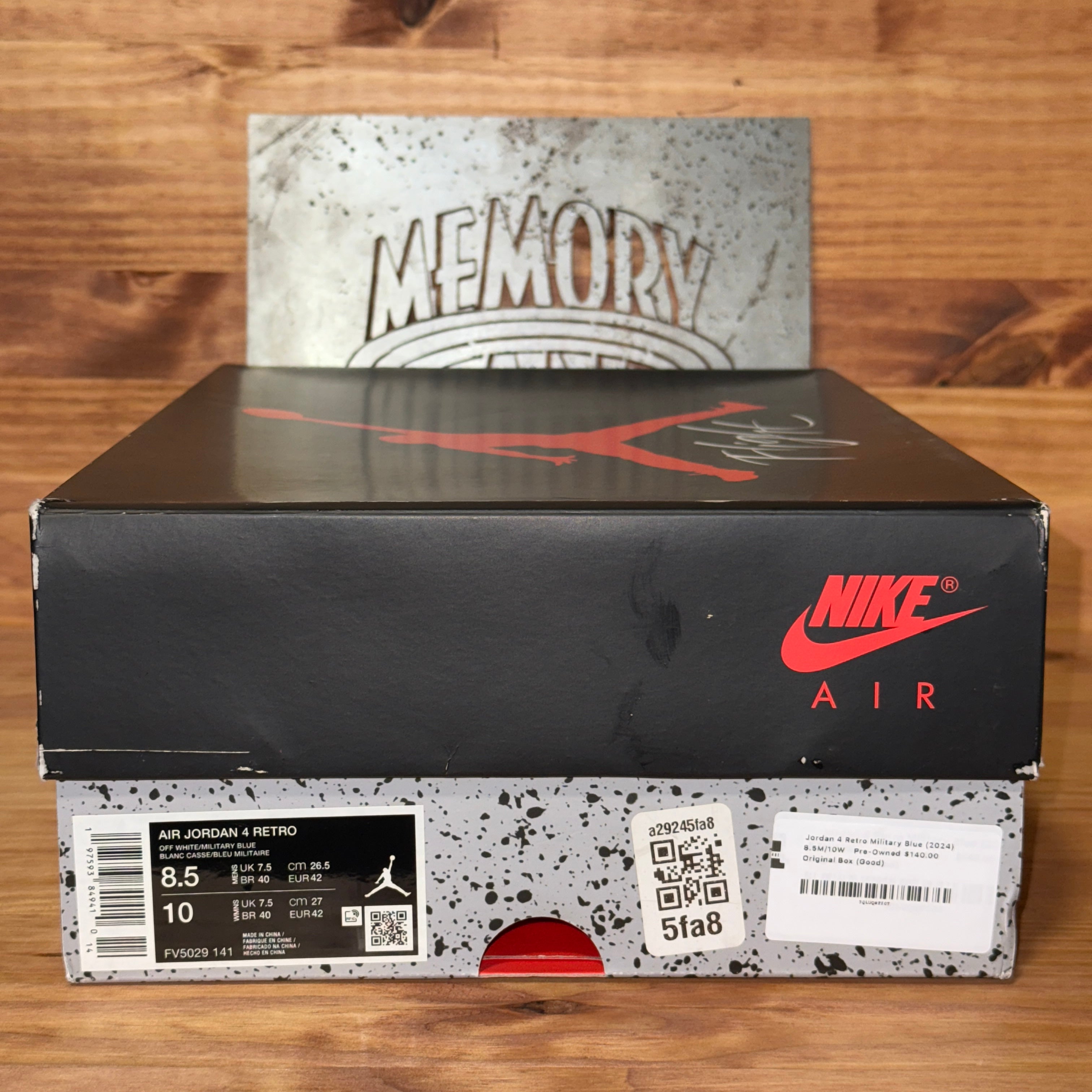Jordan 4 Retro Military Blue (2024)