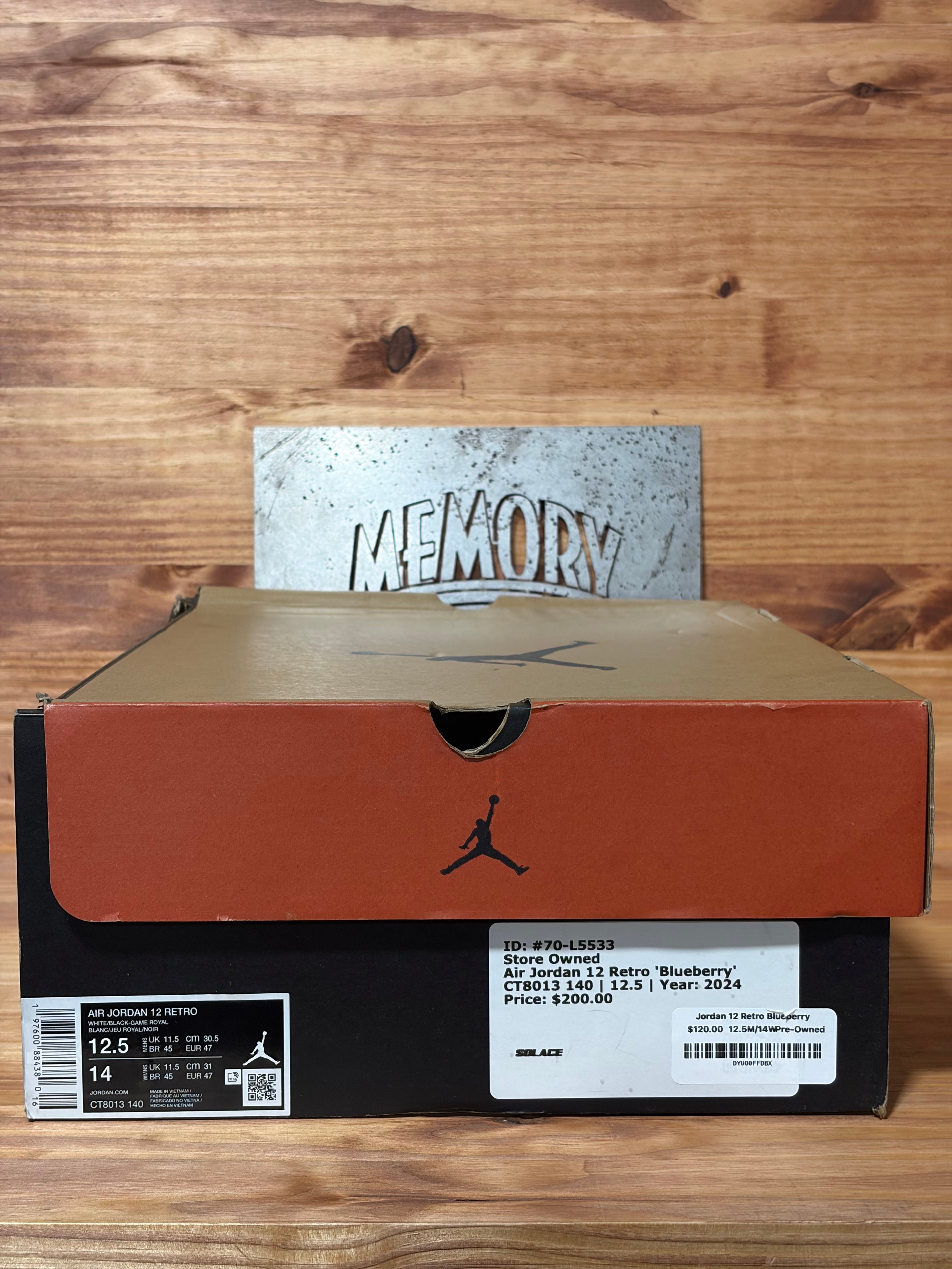 Jordan 12 Retro Blueberry