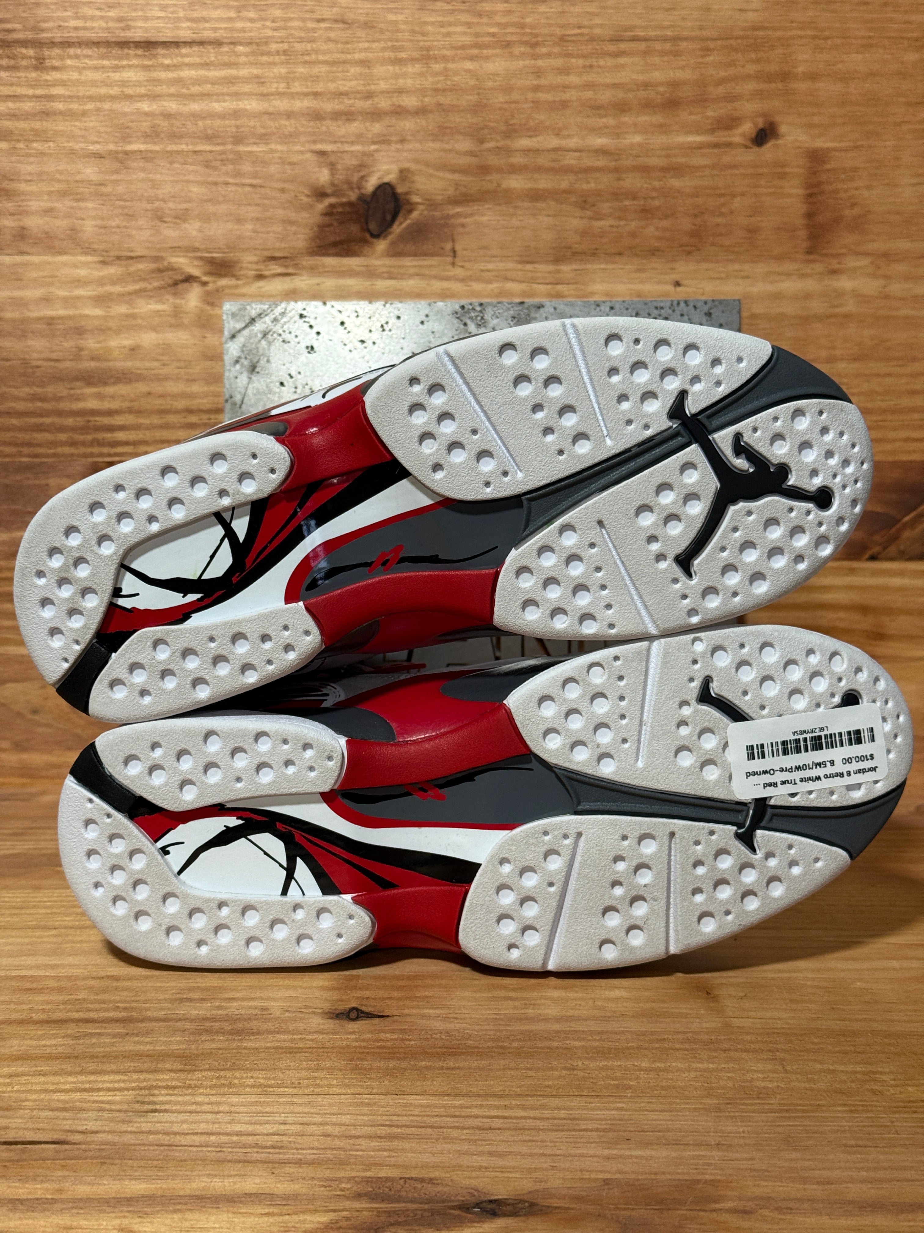 Jordan 8 Retro White True Red (2025)