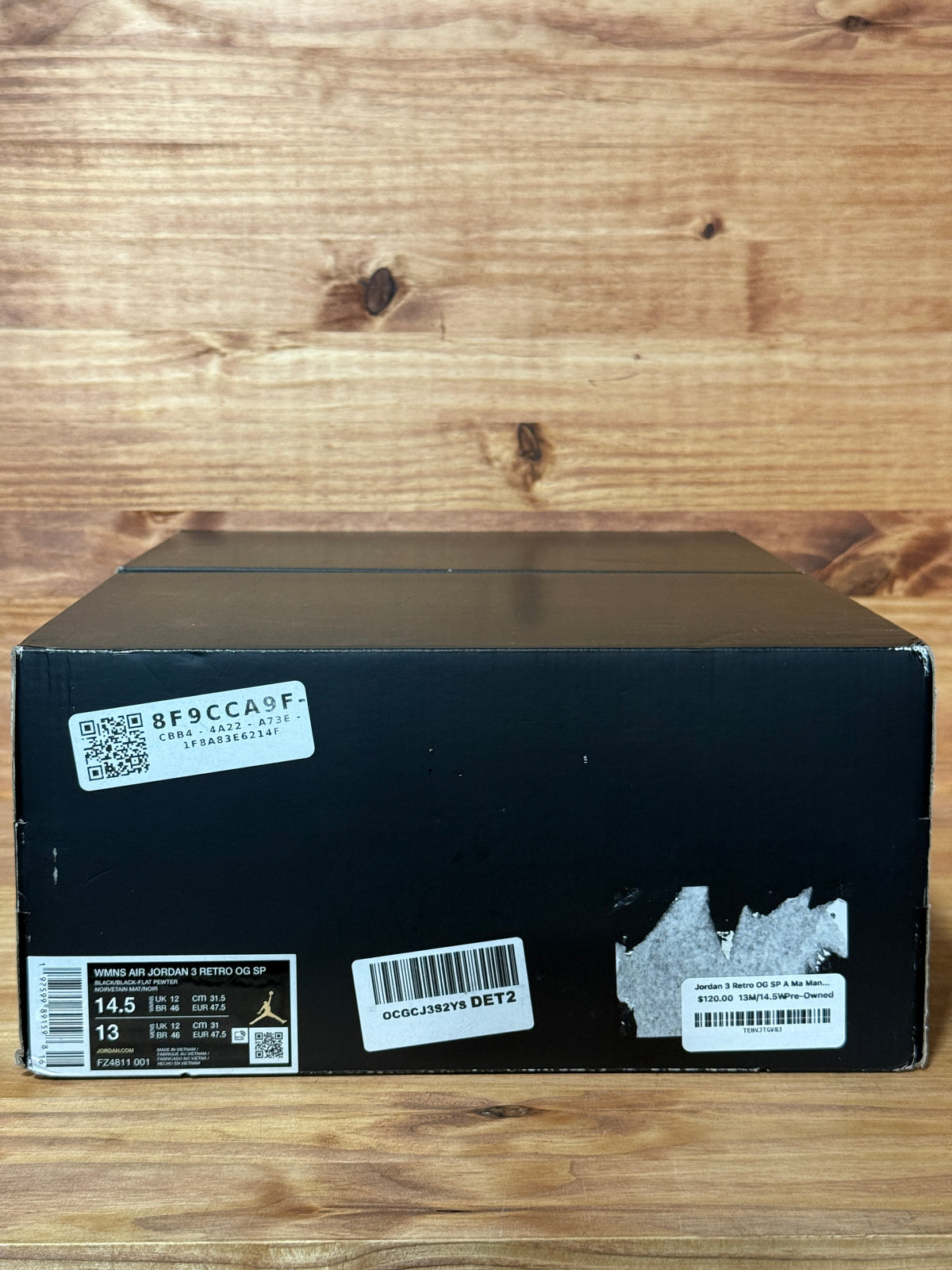 Jordan 3 Retro OG SP A Ma Maniére While You Were Sleeping (Women's)