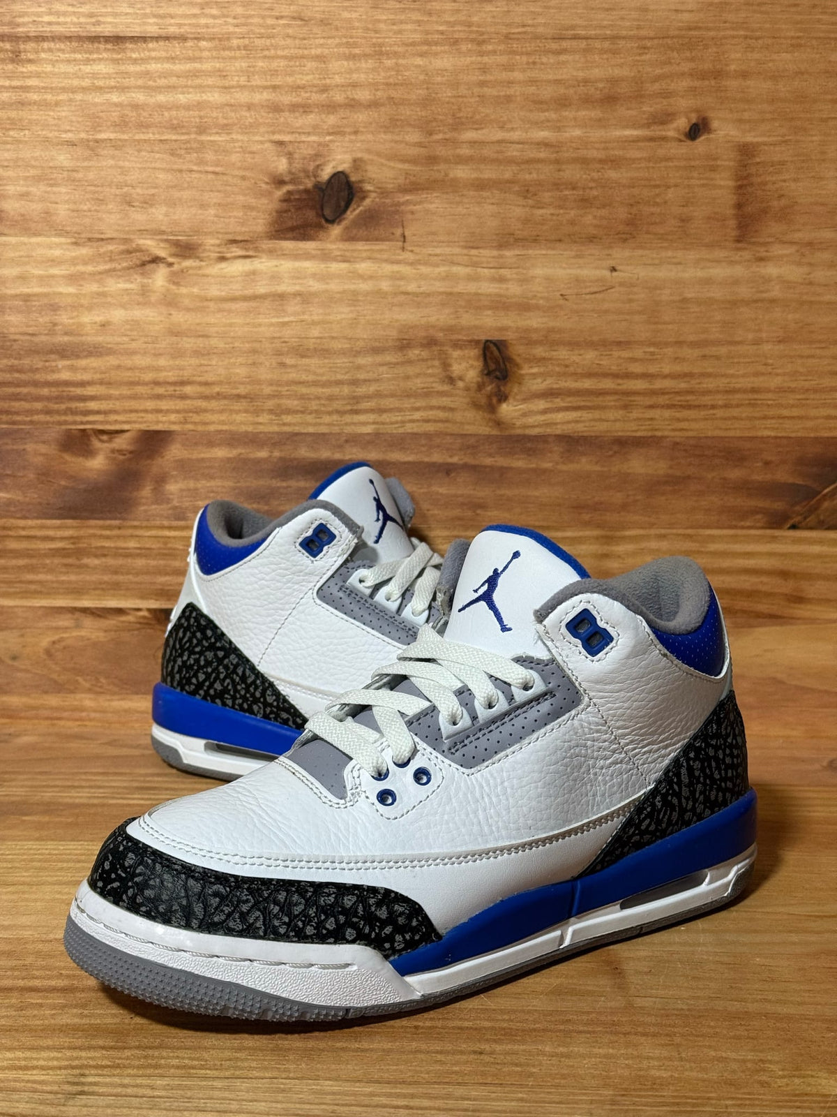 Jordan 3 Retro Racer Blue (GS) - Size 7Y