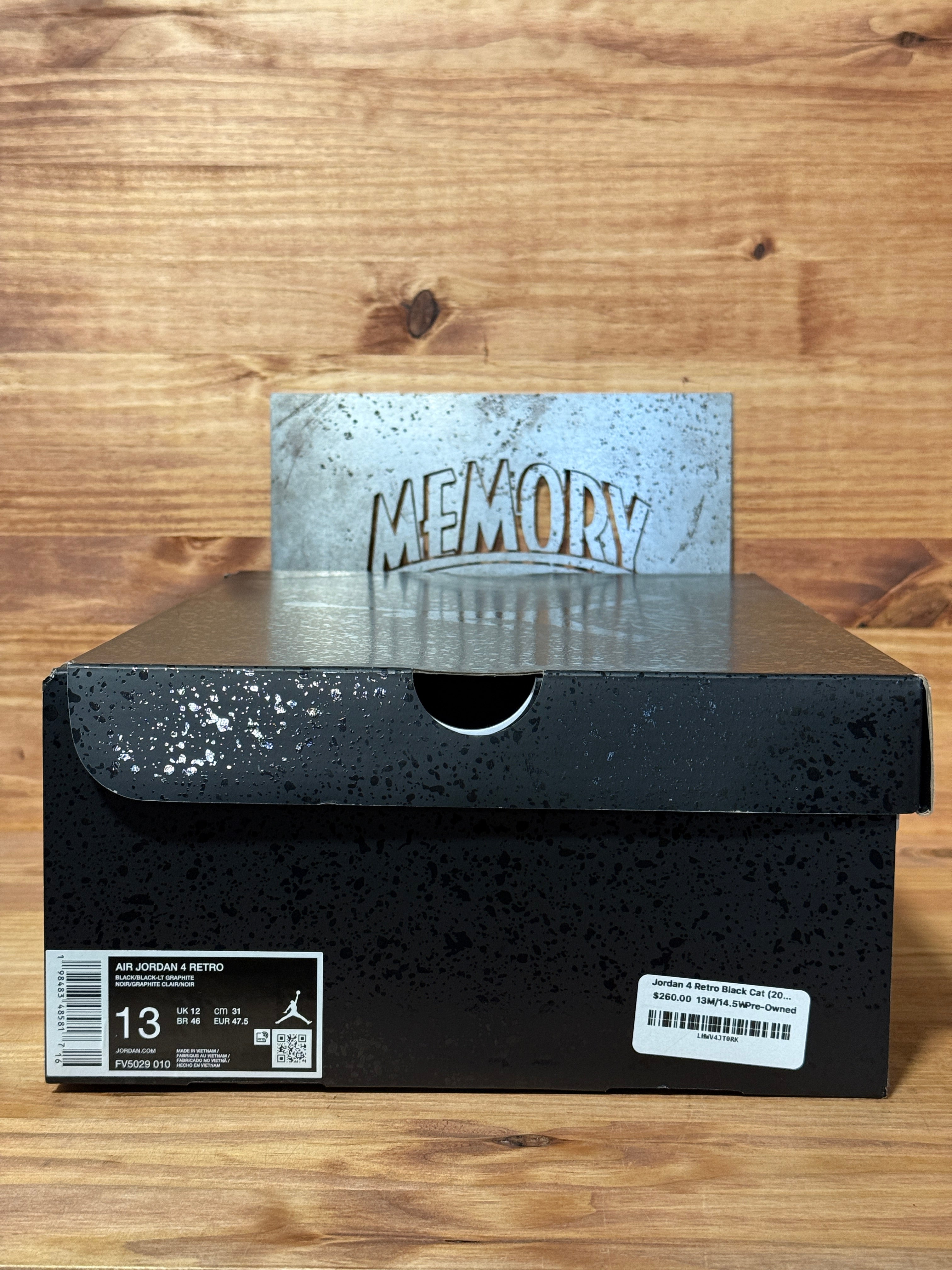 Jordan 4 Retro Black Cat (2025)