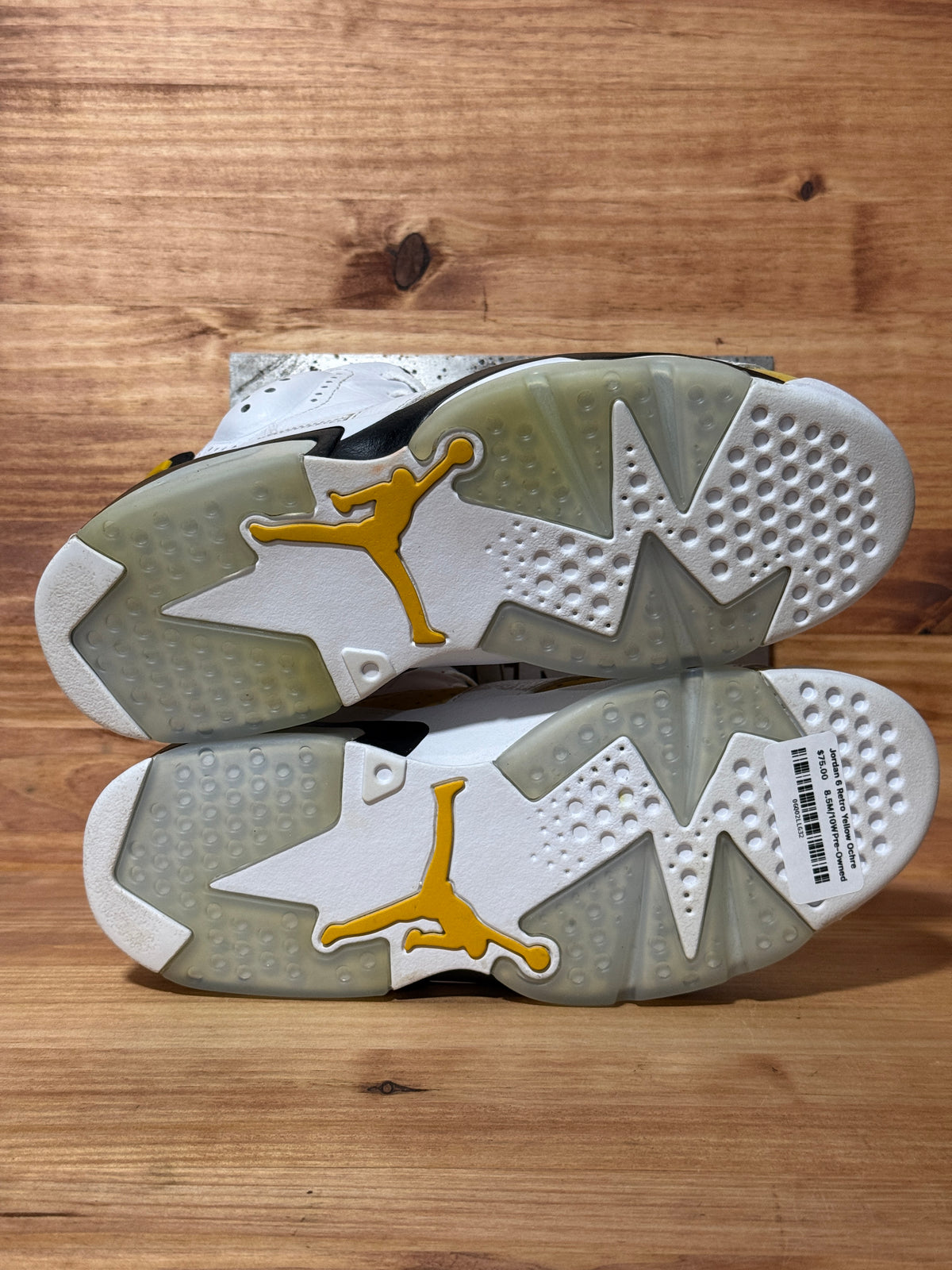Jordan 6 Retro Yellow Ochre
