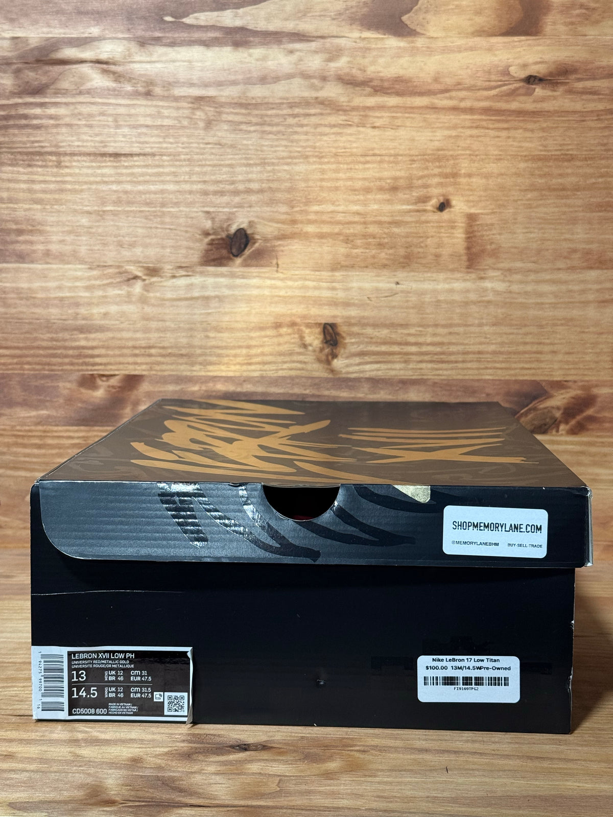 Nike LeBron 17 Low Titan