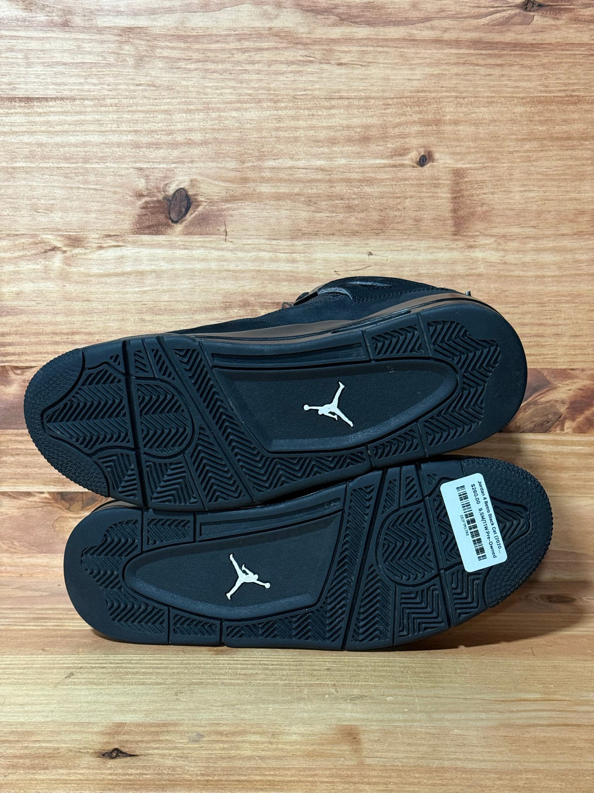 Jordan 4 Retro Black Cat (2020) - Size 9.5