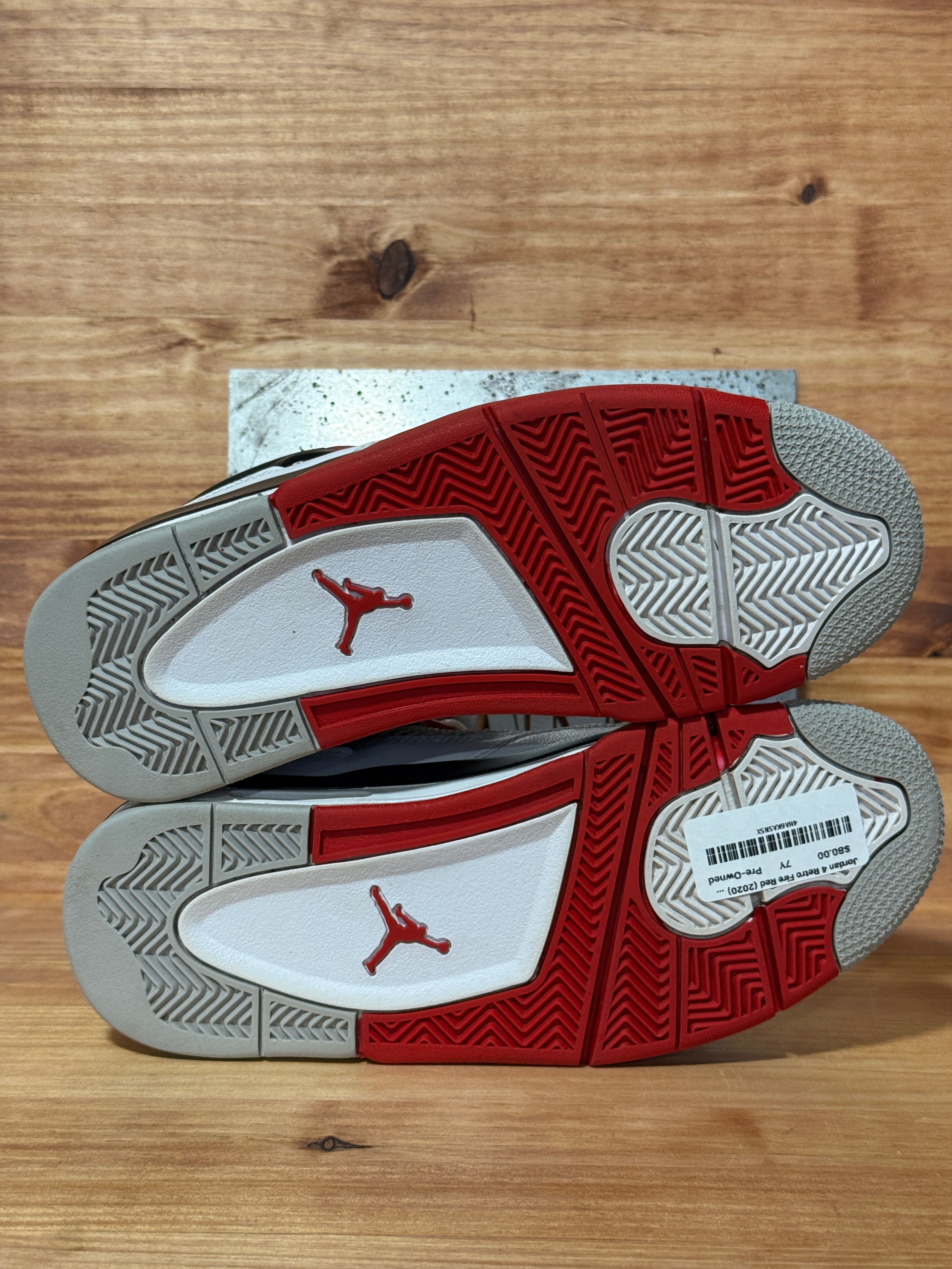 Jordan 4 Retro Fire Red (2020) (GS)