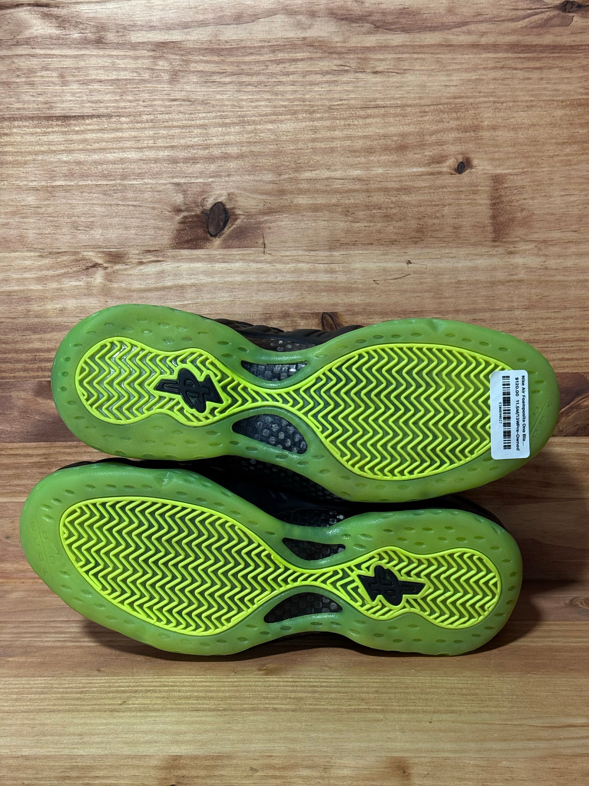 Nike Air Foamposite One Black Volt