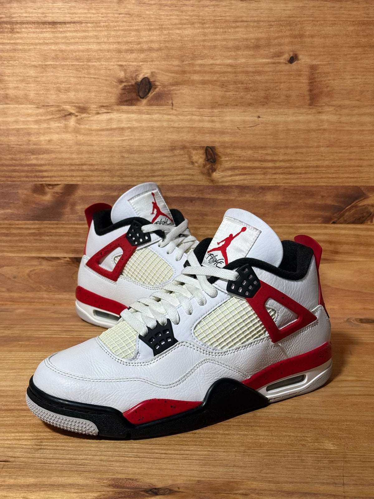 Jordan 4 Retro Red Cement - Size 8.5