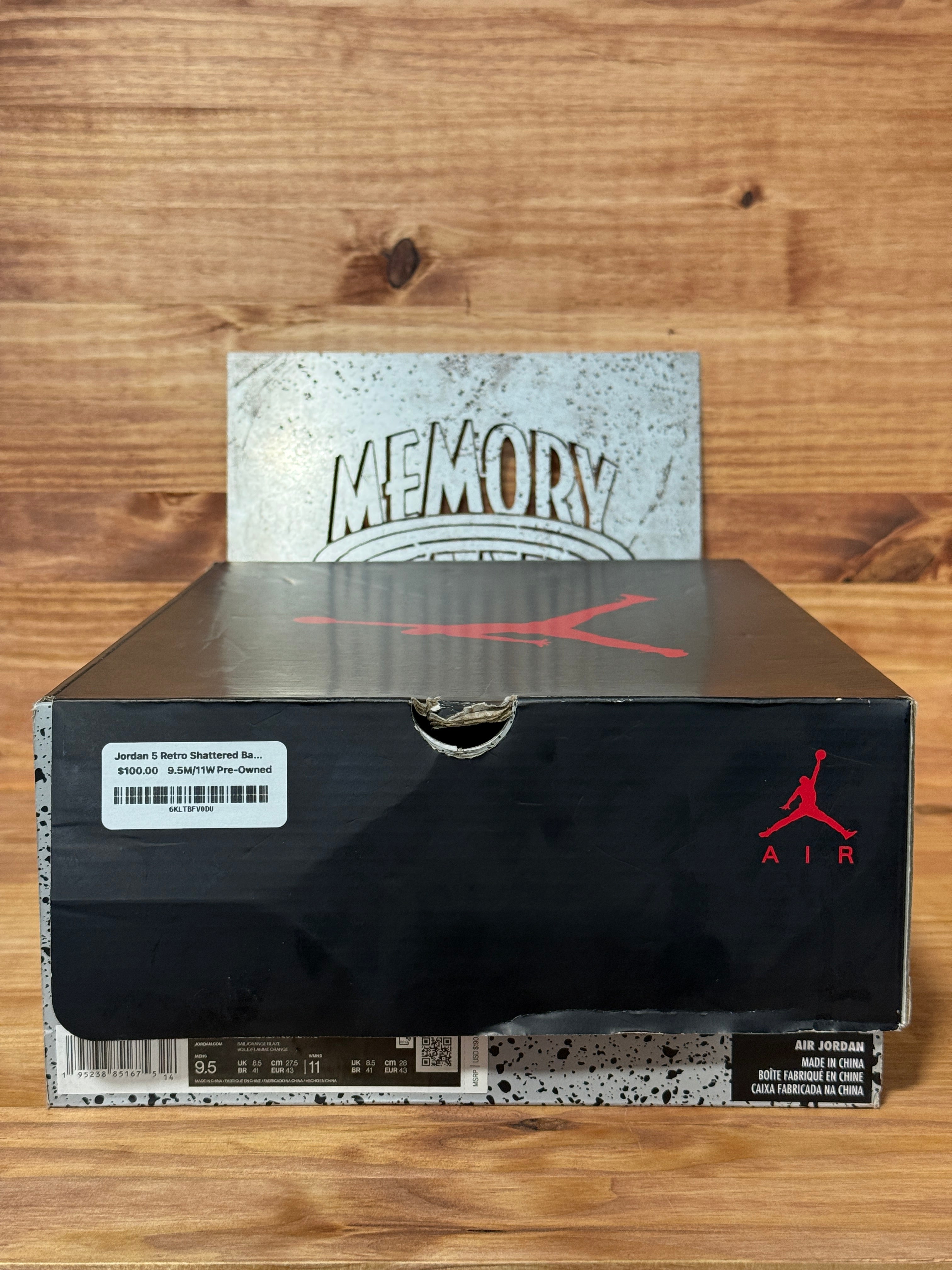 Jordan 5 Retro Shattered Backboard
