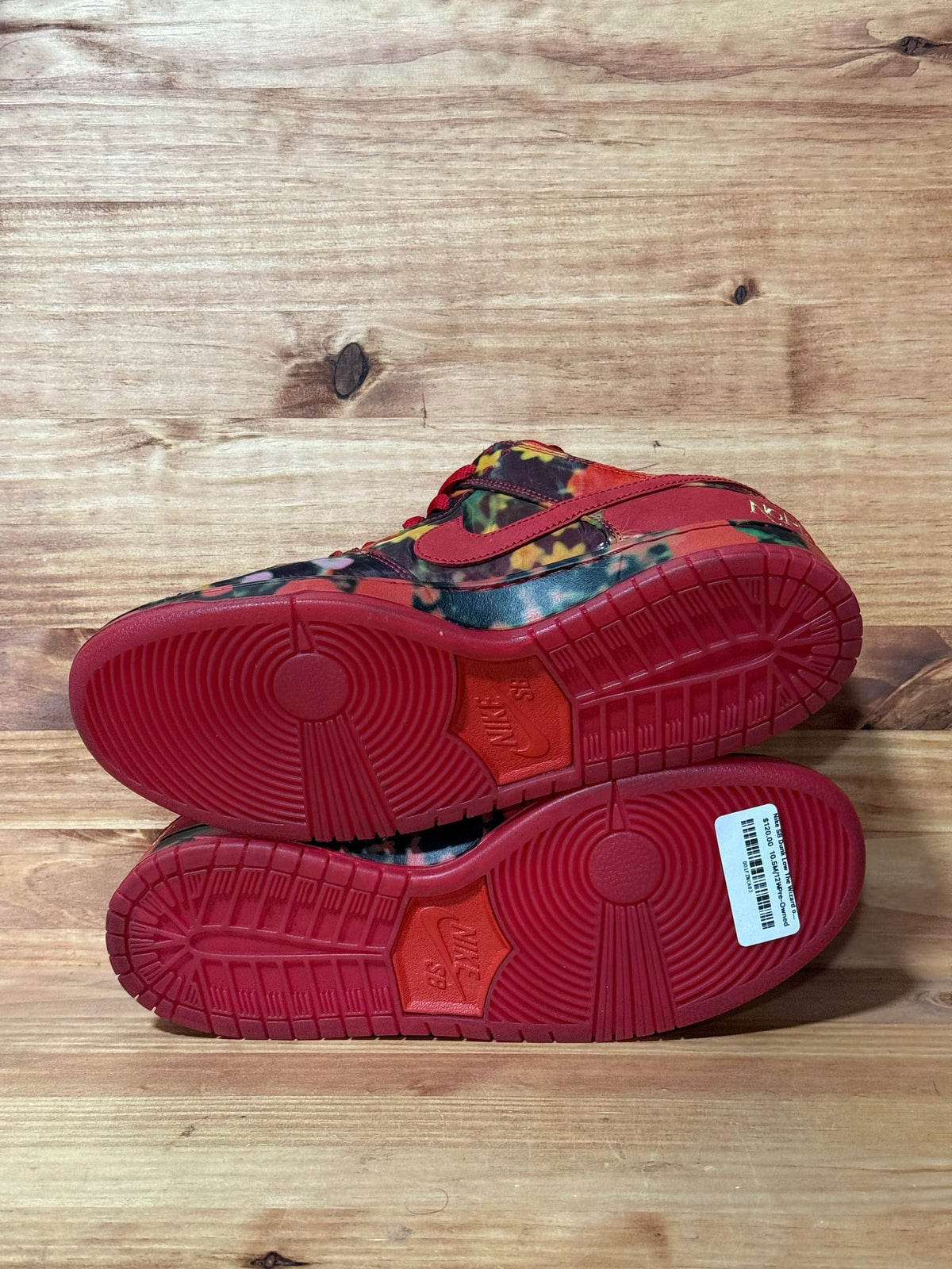 Nike SB Dunk Low The Wizard of Oz Poppy Field - Size 10.5
