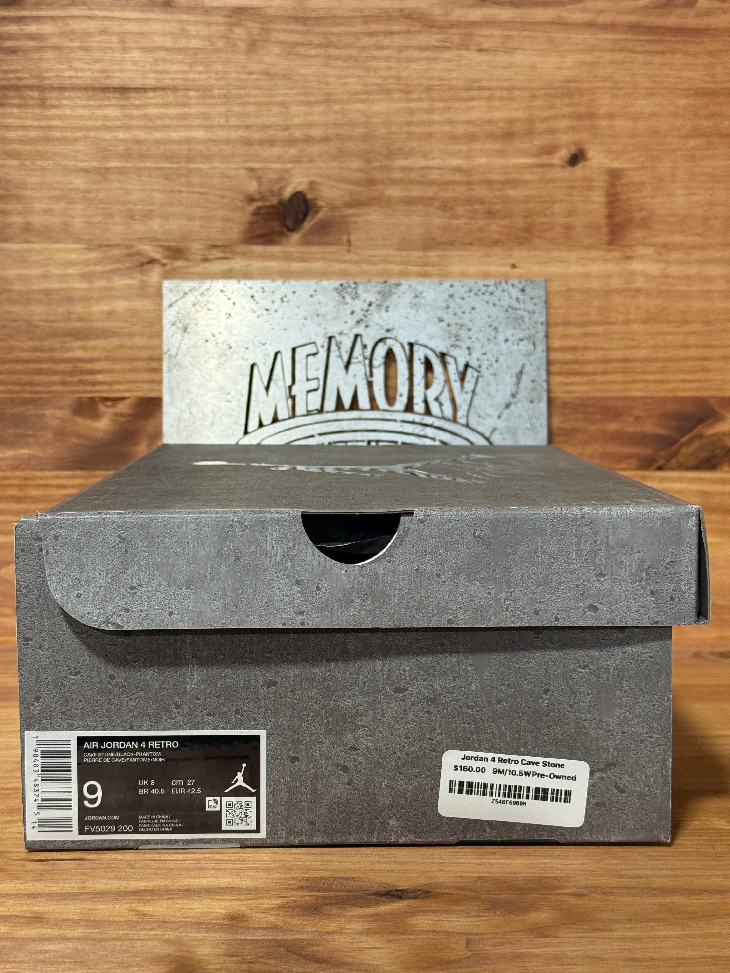 Jordan 4 Retro Cave Stone