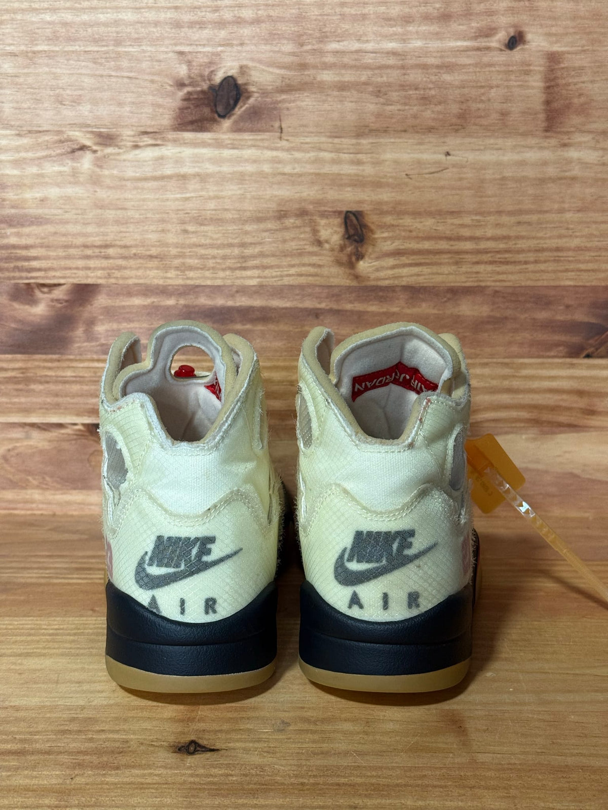 Jordan 5 Retro Off-White Sail - Size 7