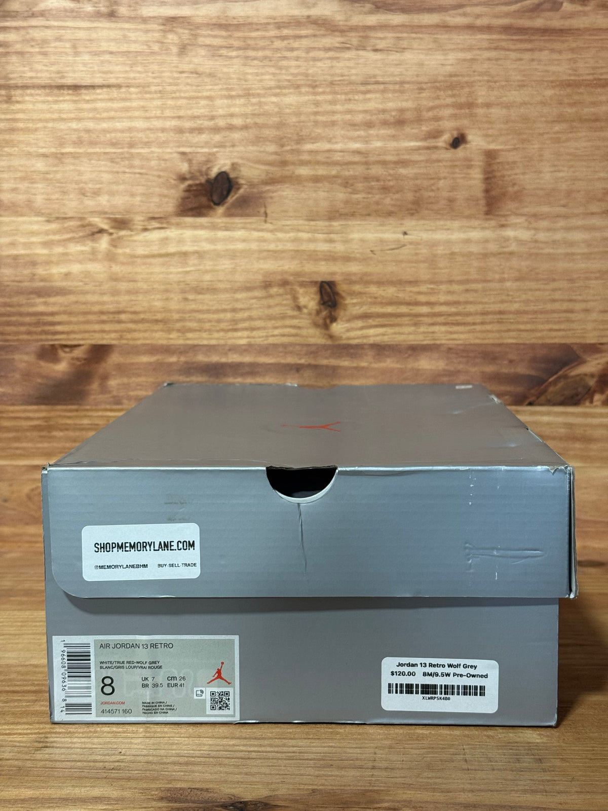 Jordan 13 Retro Wolf Grey