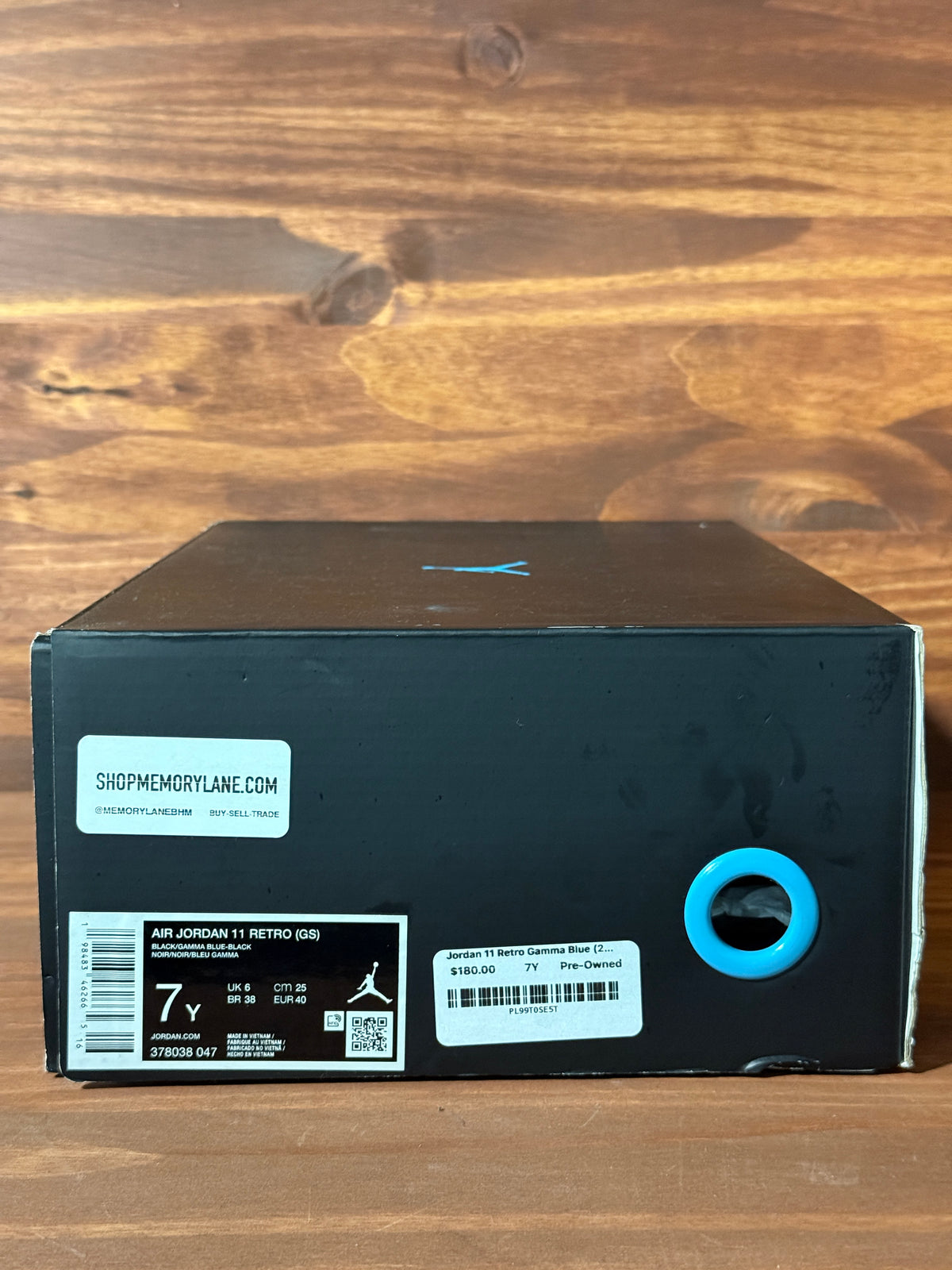 Jordan 11 Retro Gamma Blue (2025) (GS)
