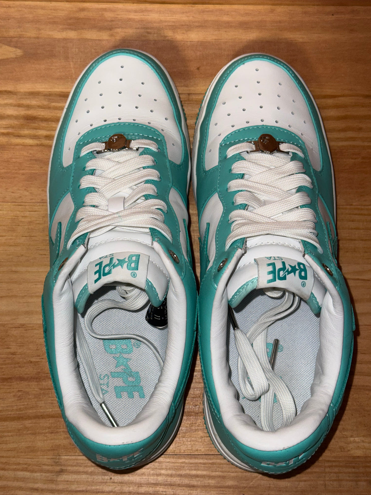 A Bathing Ape Bape Sta White Green (2022)