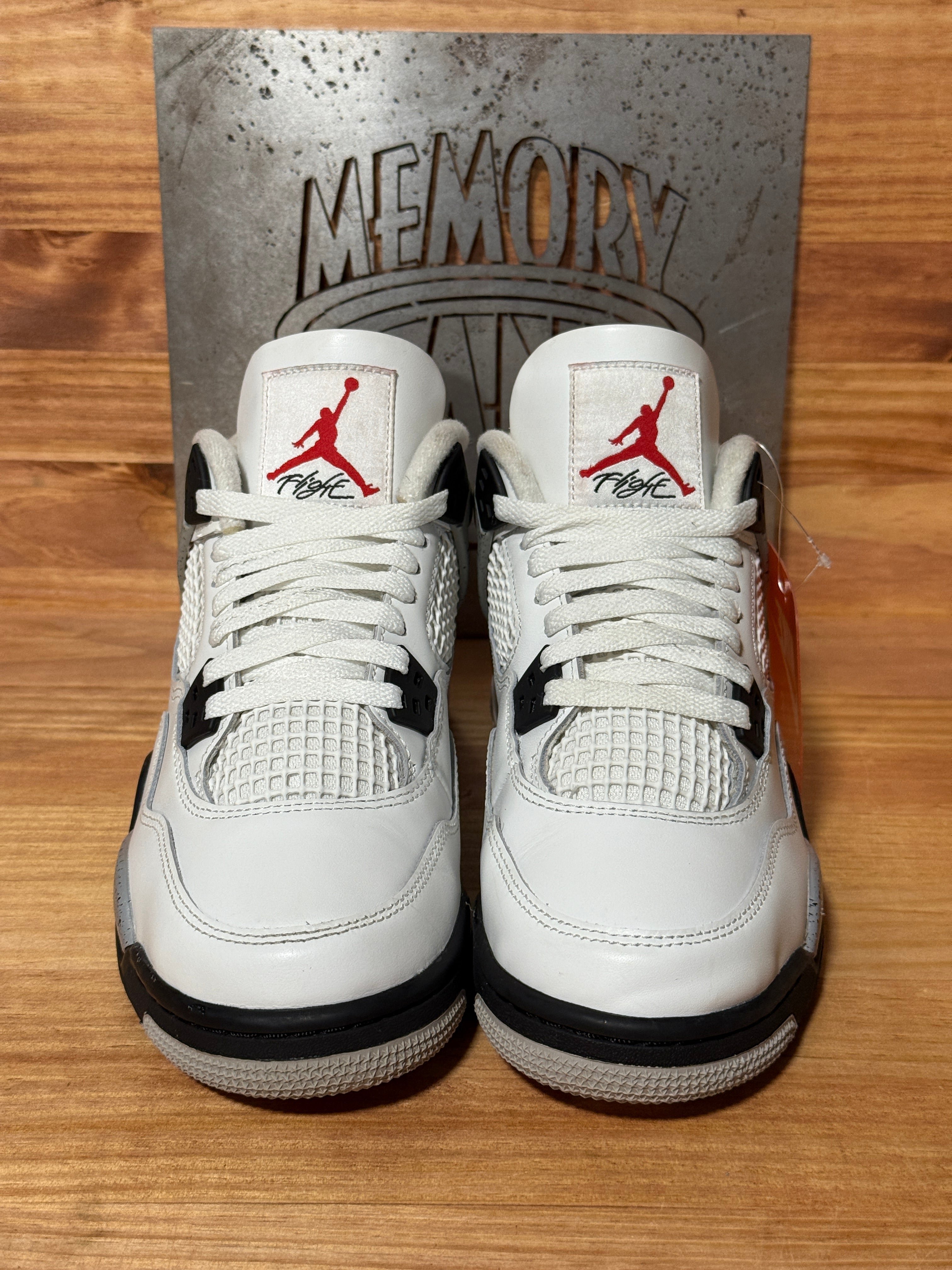 Jordan 4 Retro White Cement (2025) (GS)