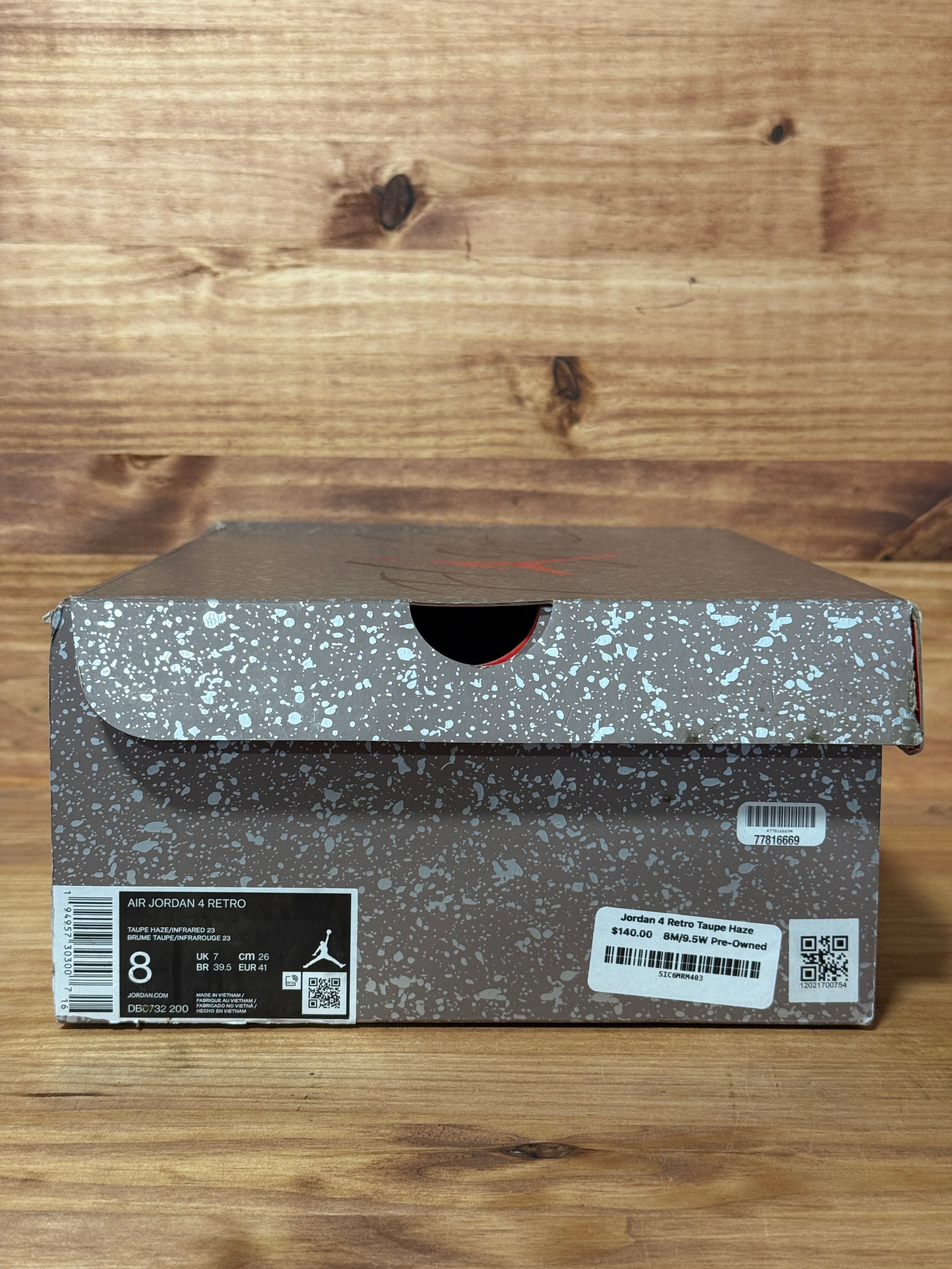 Jordan 4 Retro Taupe Haze