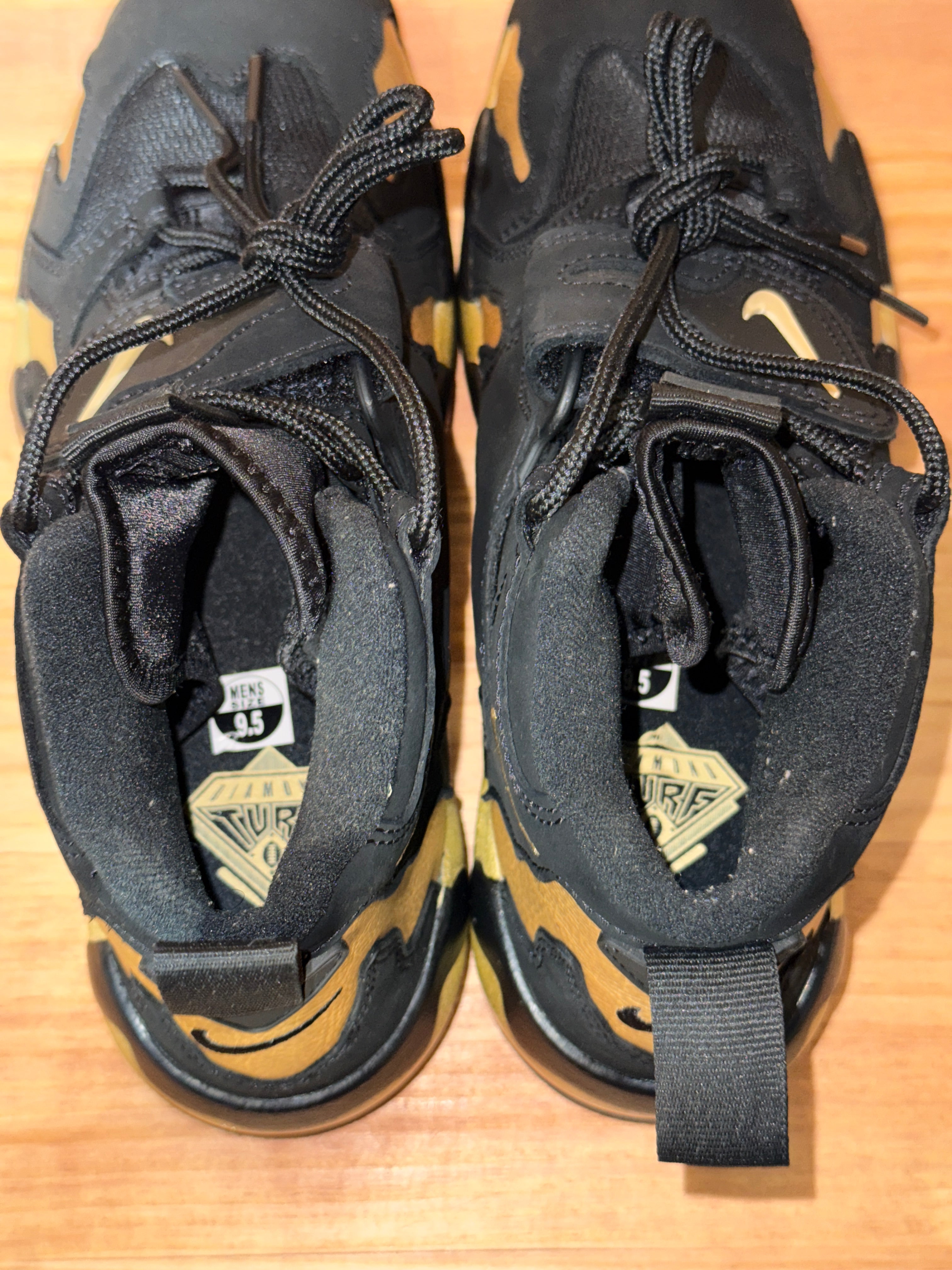 Nike Air DT Max '96 Black Vegas Gold