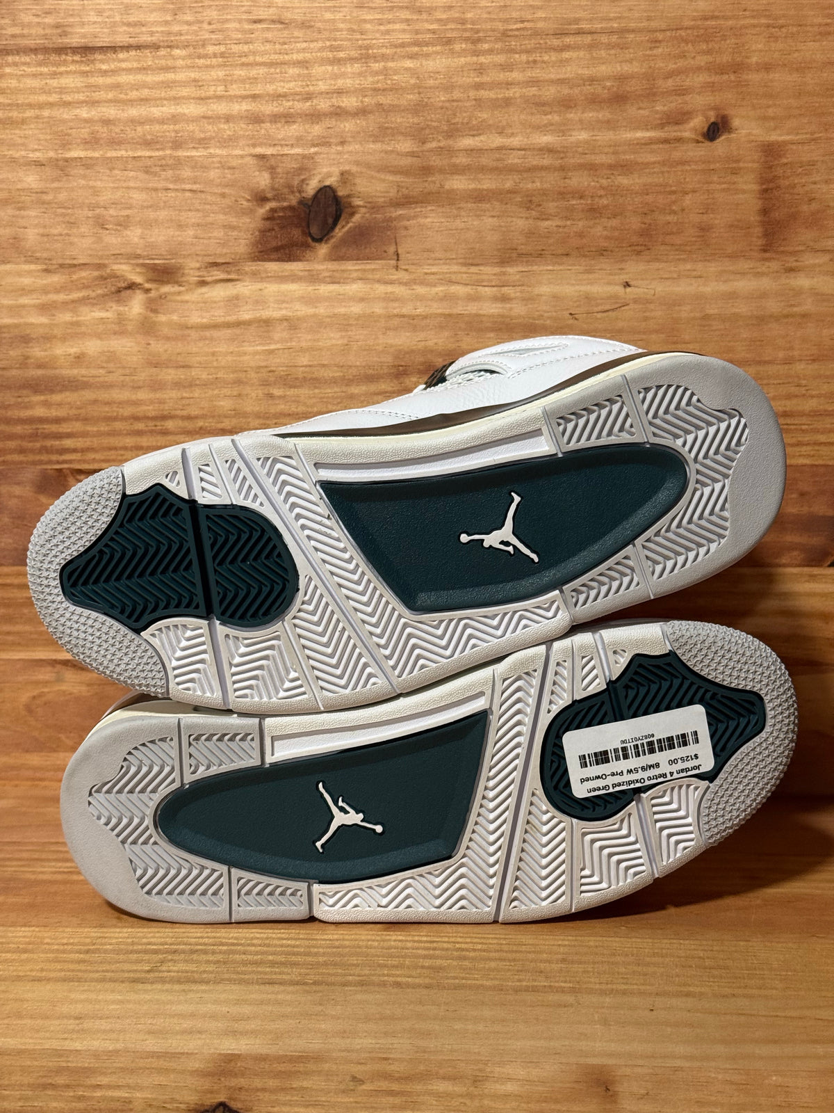 Jordan 4 Retro Oxidized Green