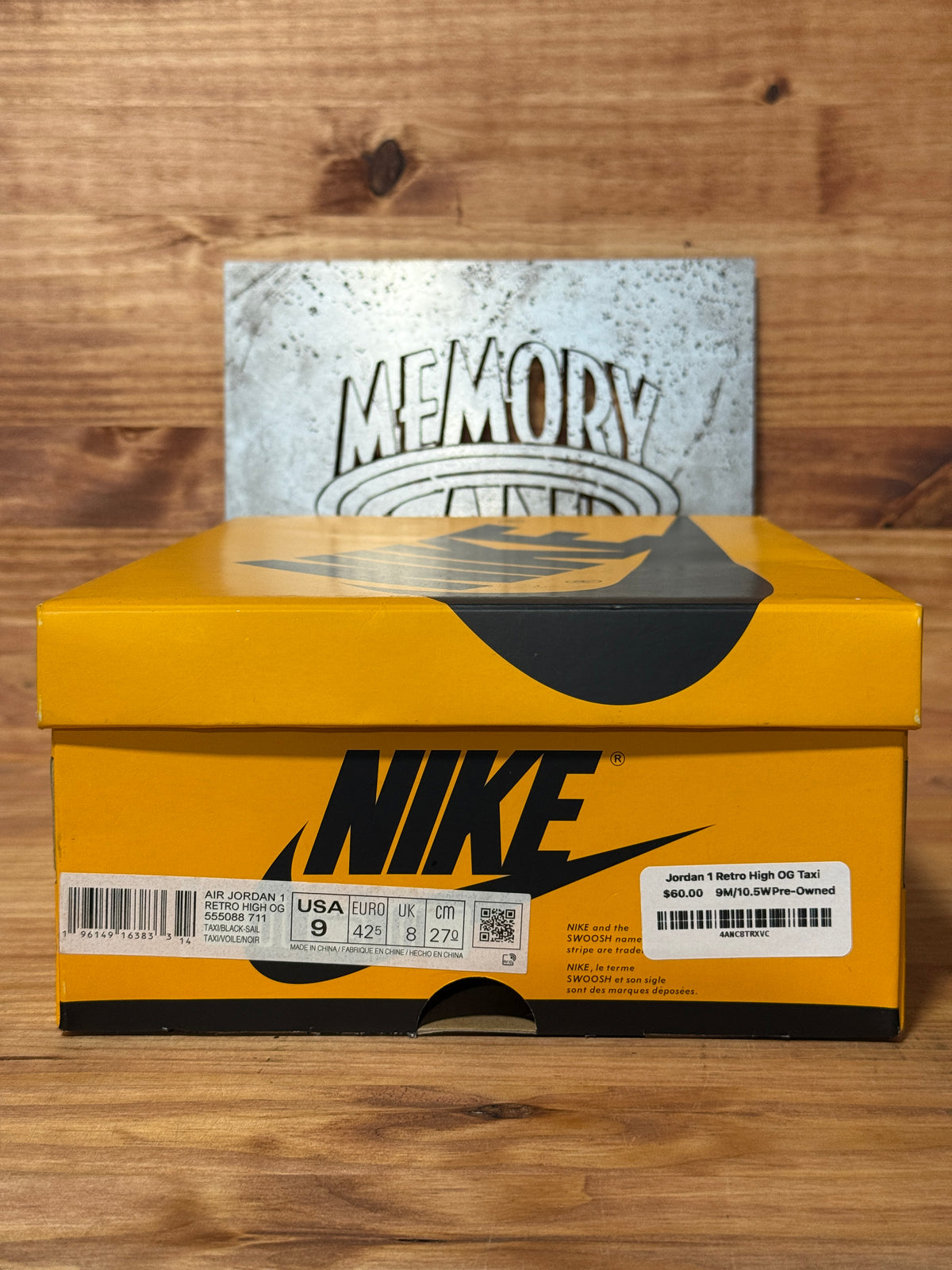 Jordan 1 Retro High OG Taxi