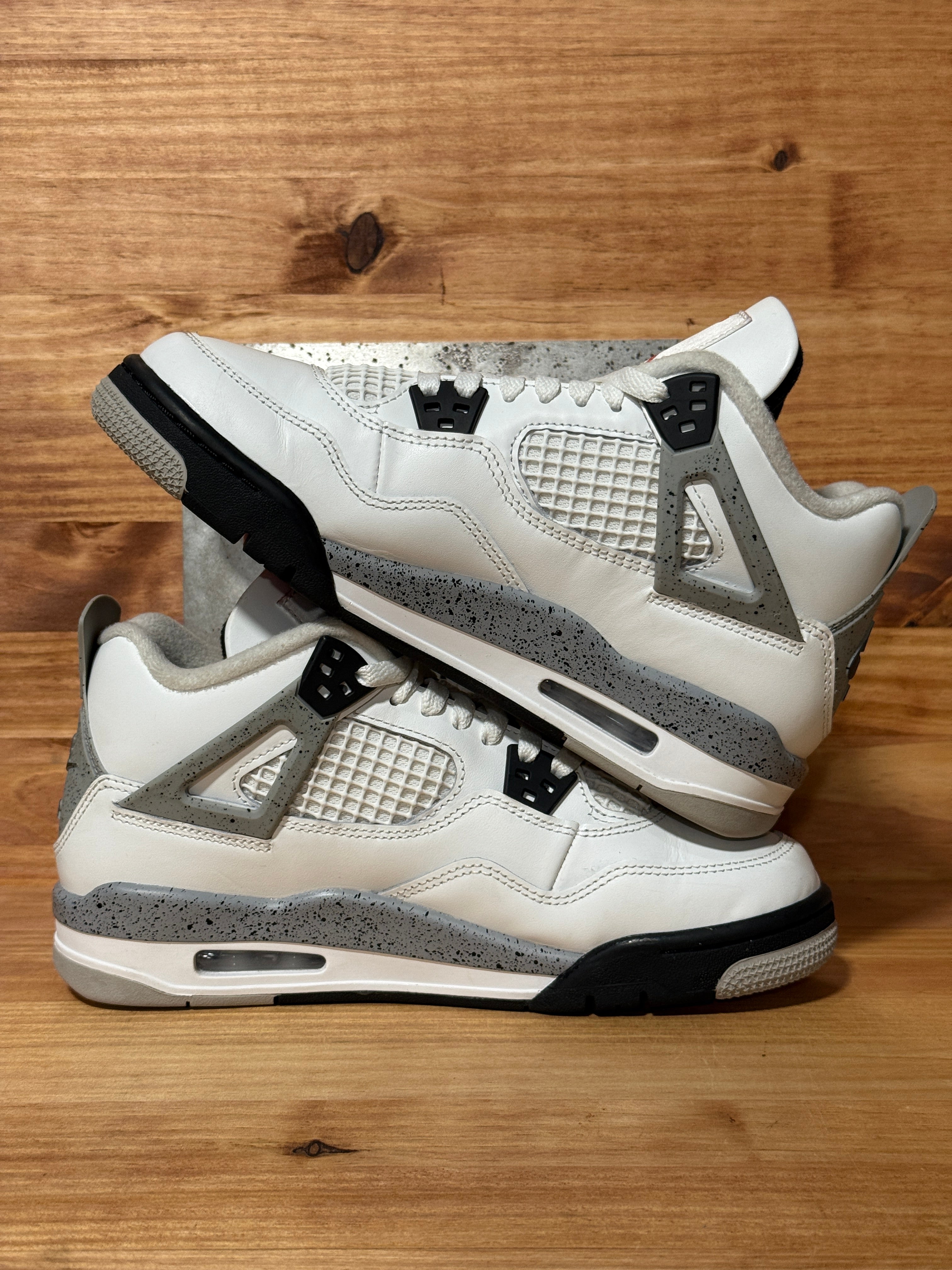 Jordan 4 Retro White Cement (2025) (GS)